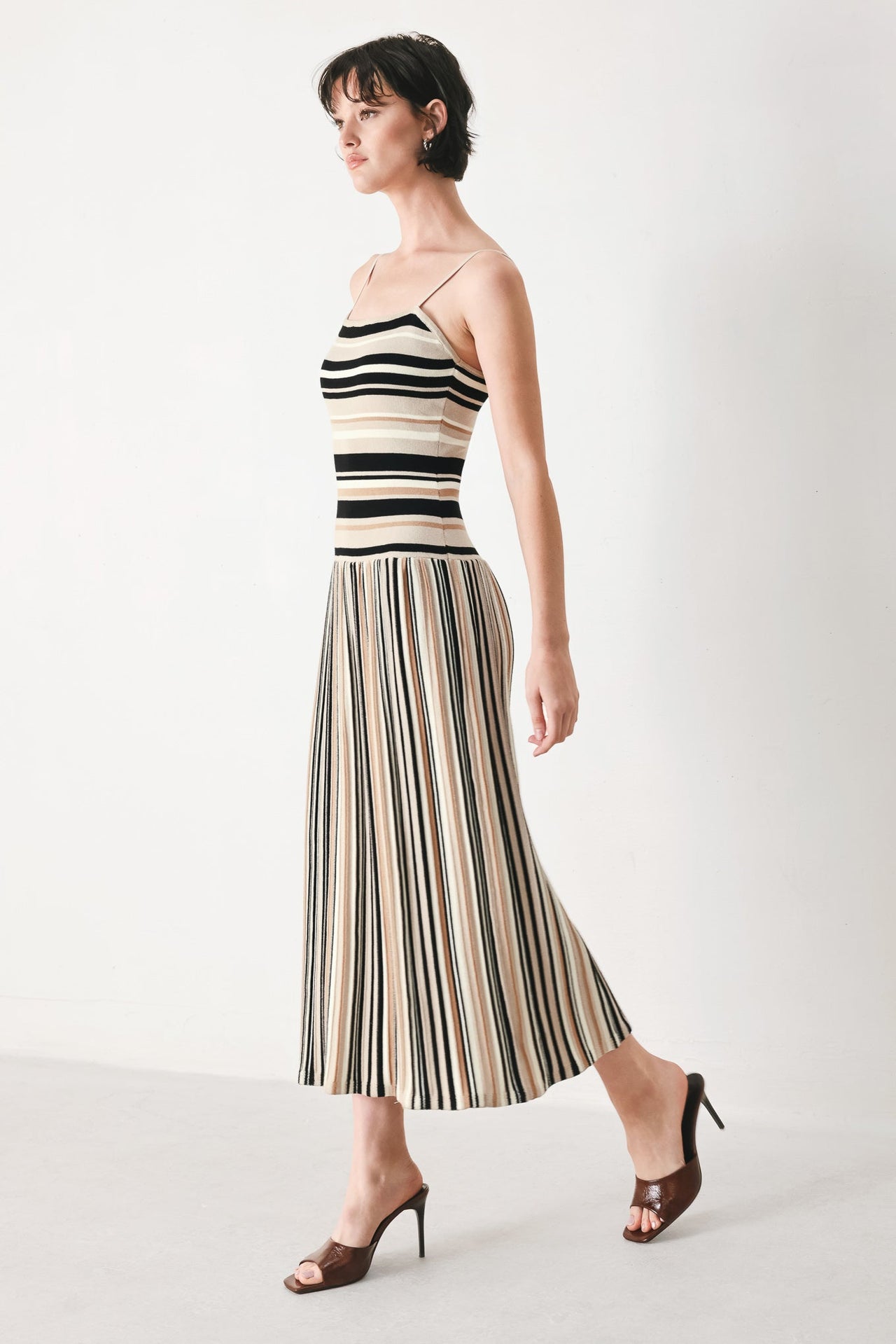 FESTIVAL FREQUENCY SWEATER KNIT MIDI DRESS
