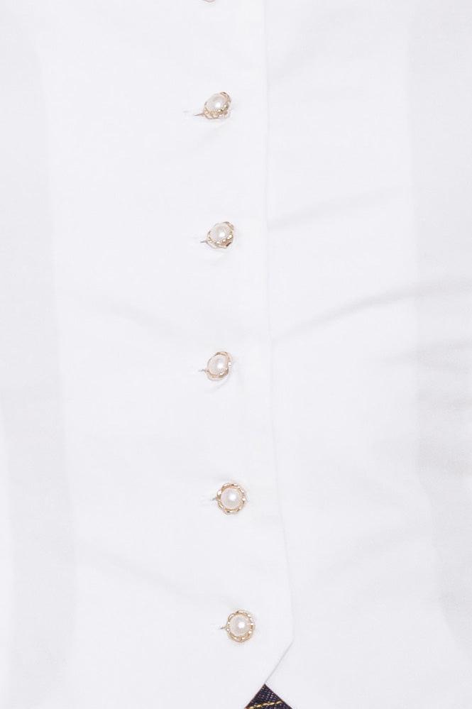 NEVER ORDINARY WOVEN TOP