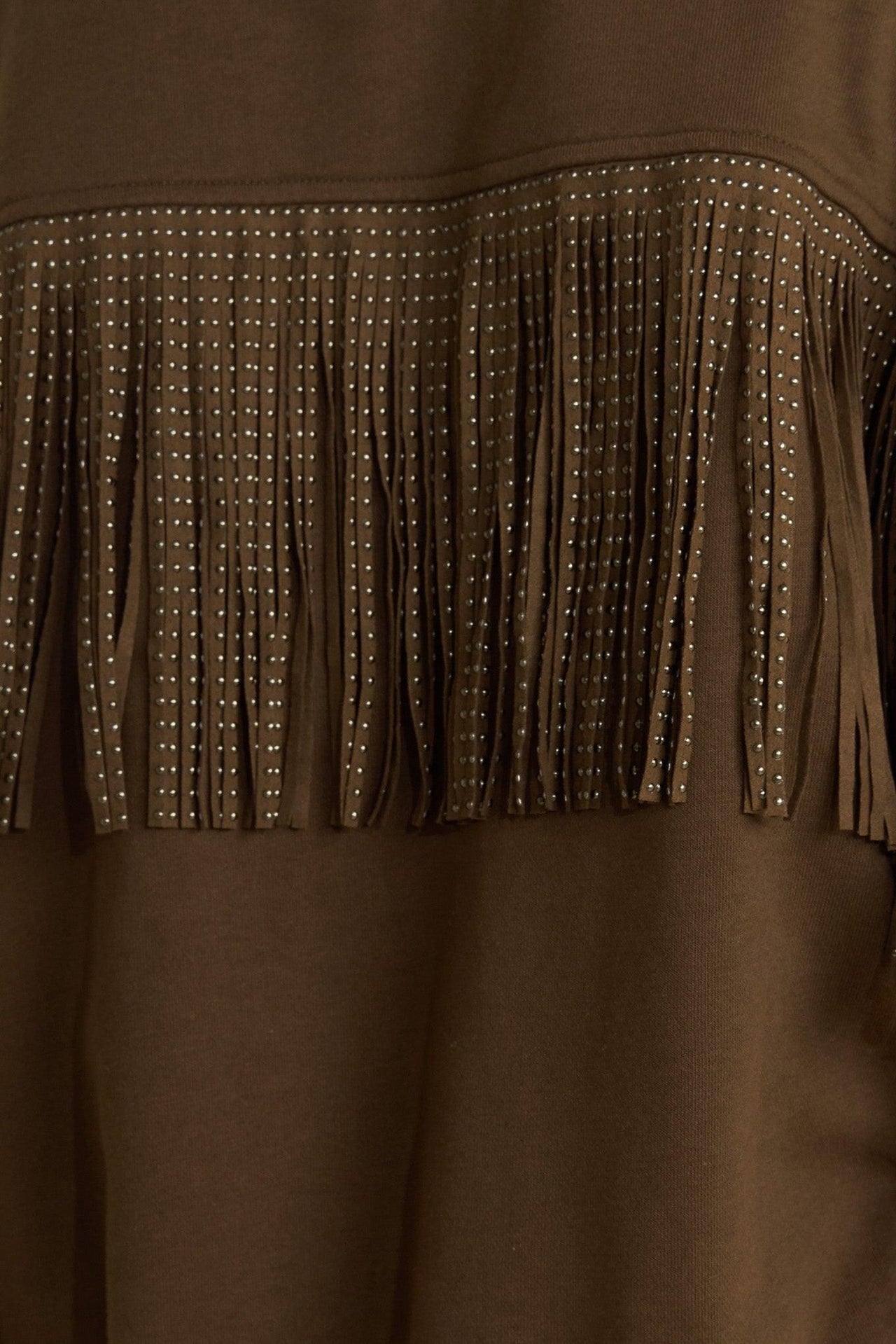 FRINGE CITY PULLOVER KNIT TOP