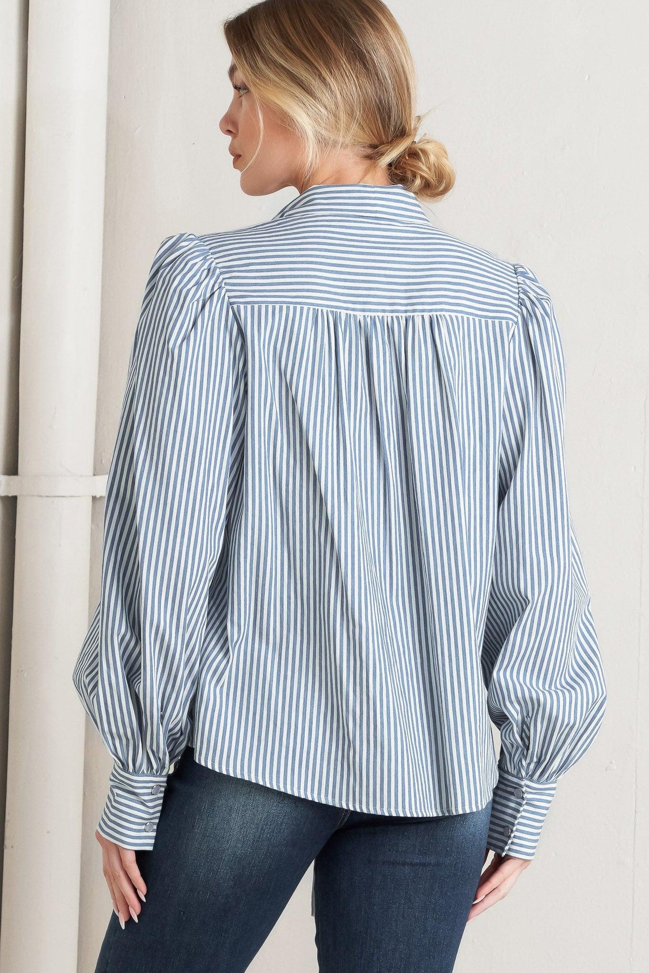 CHARMING INTENTIONS WOVEN TOP