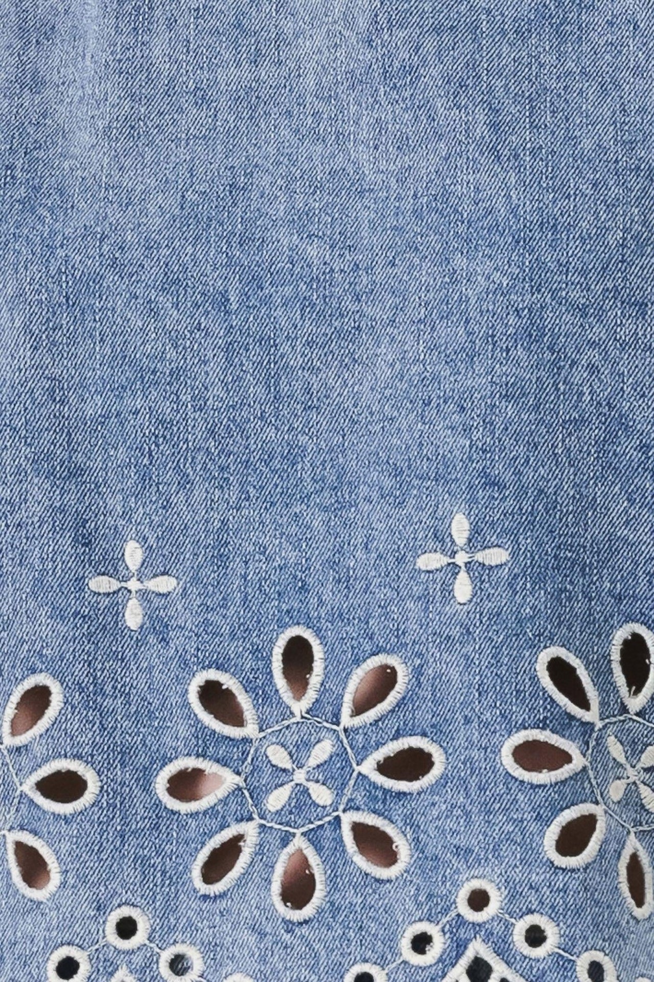 FLORAL LOVE DENIM TOP