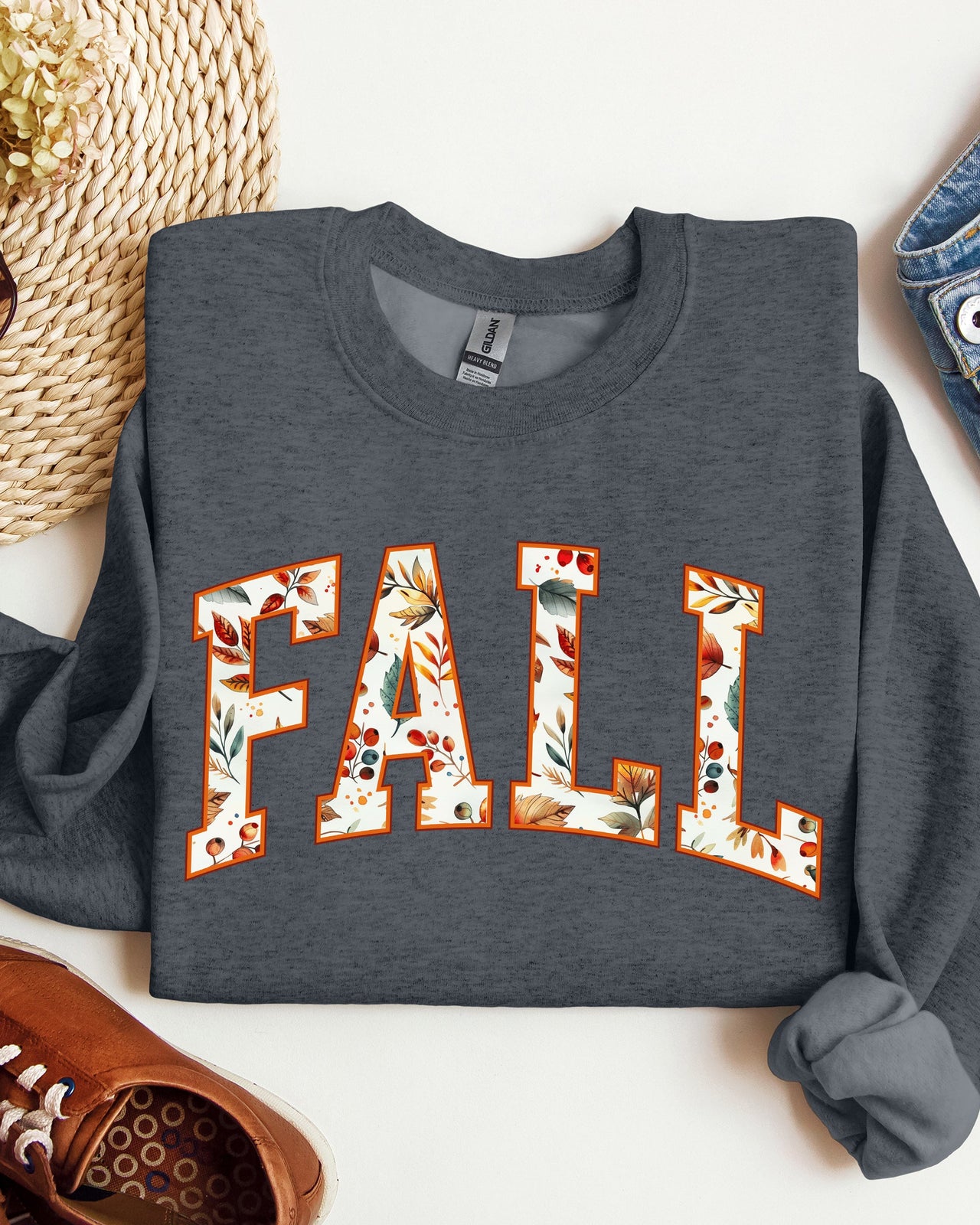 Fall Varsity Autumn Collegiate Retro Vintage Halloween Seasonal Edition Sweatshirt