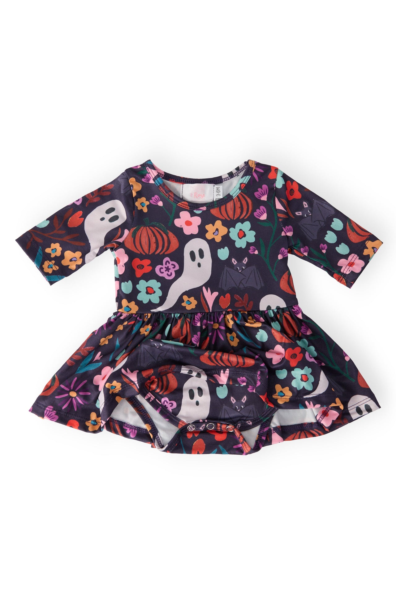 Fangtastic 3/4 Sleeve Twirl Bodysuit
