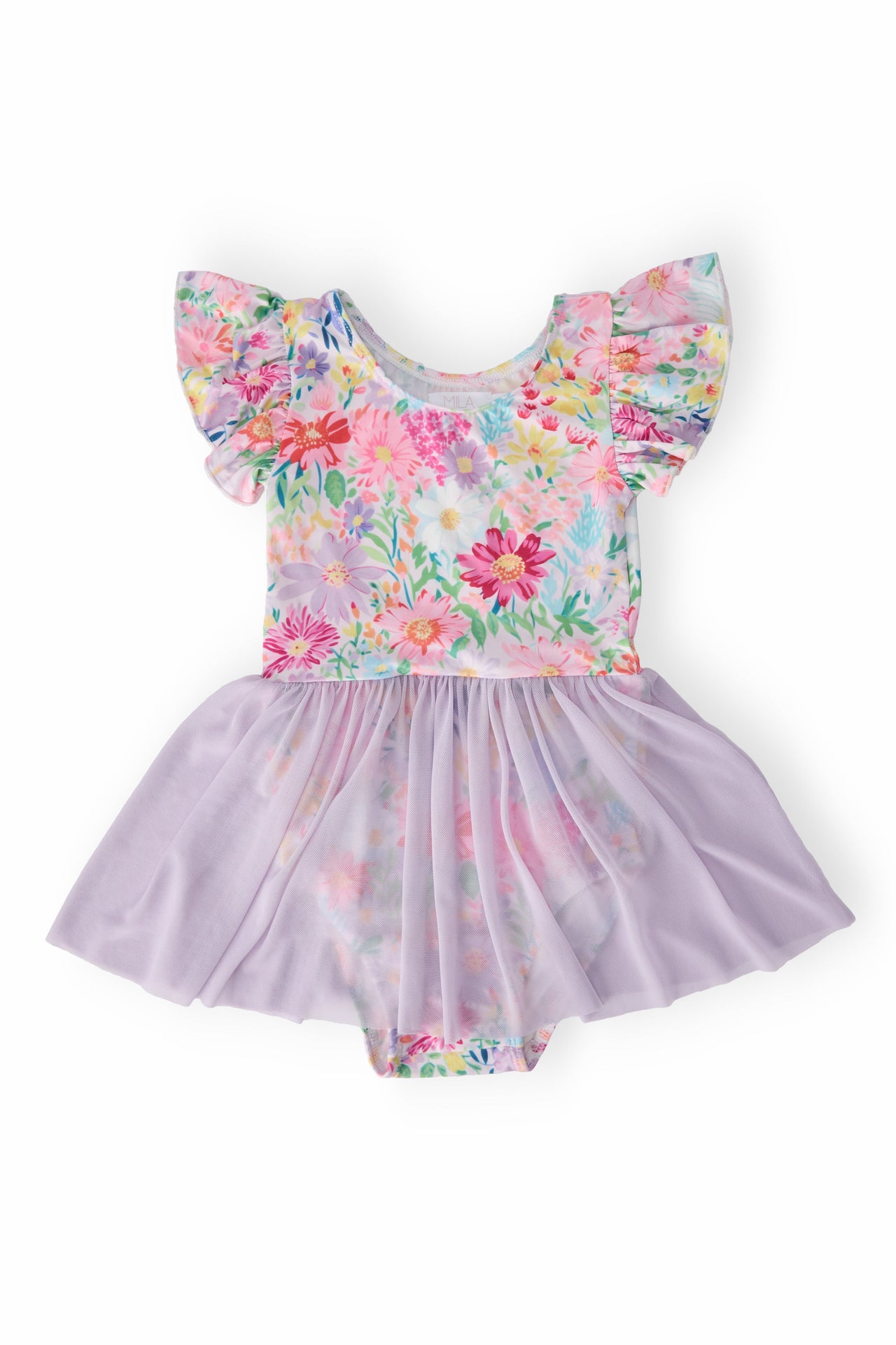 Field of Flowers S/S Twirl Leotard