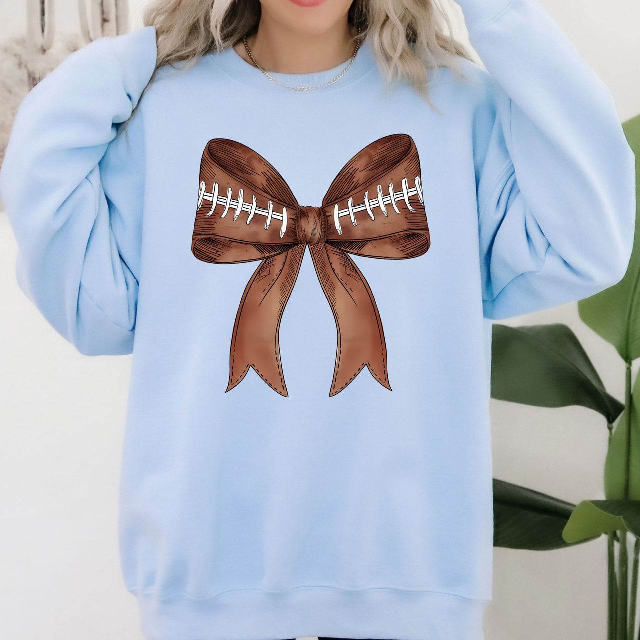 Football Coquette Girly Sports Game Day Big Game Touchdown Tailgate Party Sweatshirt