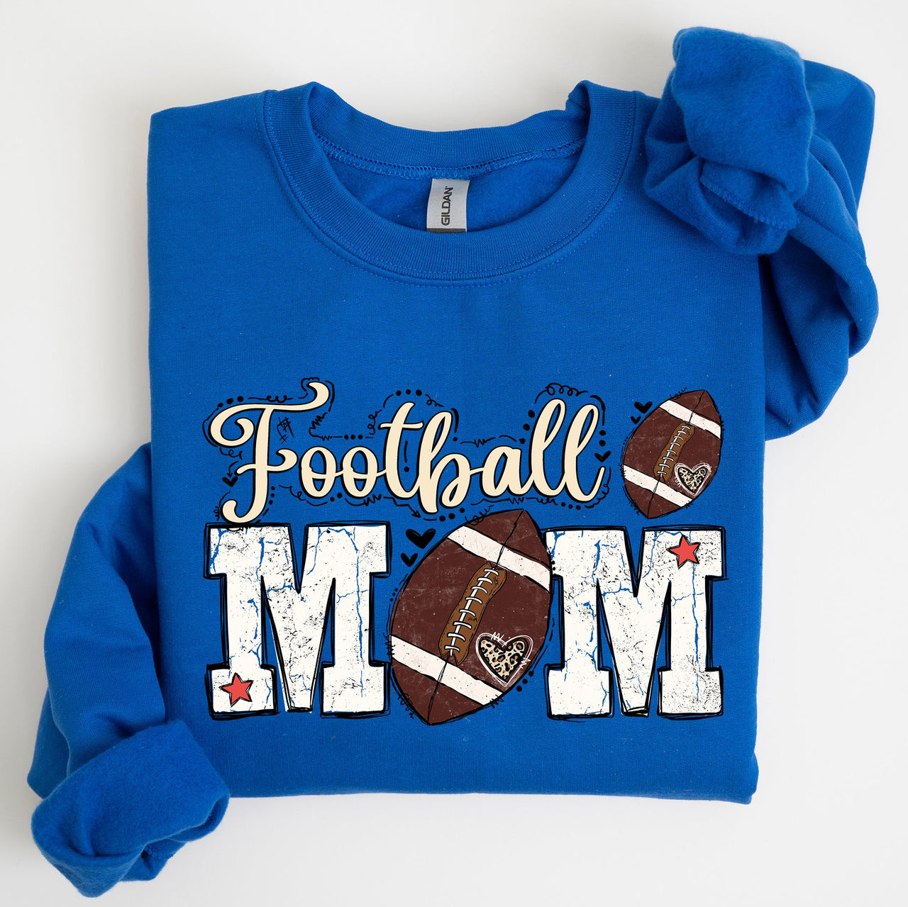 Football Mom Tailgate Party Game Day Big Game Touchdown Fan Gear Team Sweatshirt