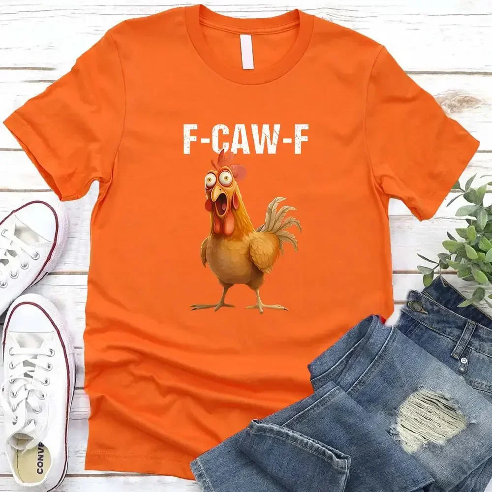 Funny F-Caw-F Rooster Unisex T-Shirt