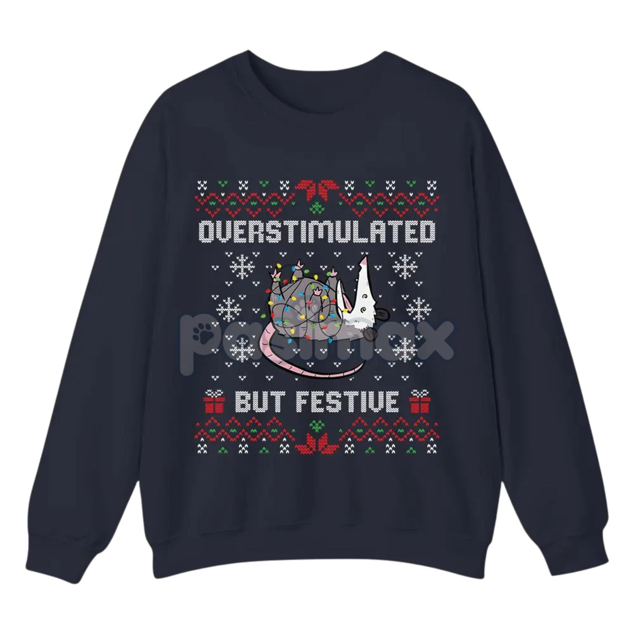 Funny Opossum Christmas Sweatshirt – 