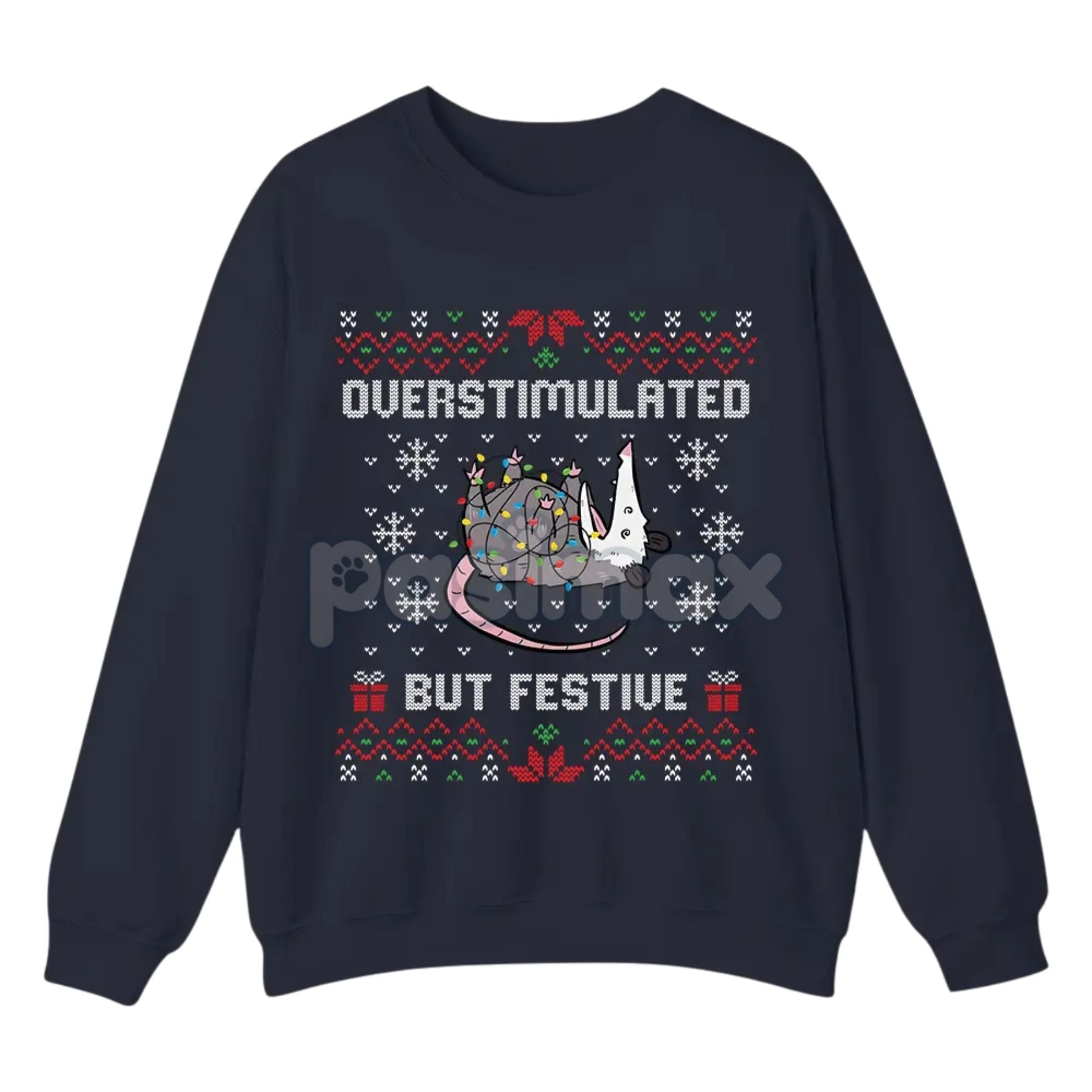Funny Opossum Christmas Sweatshirt – 