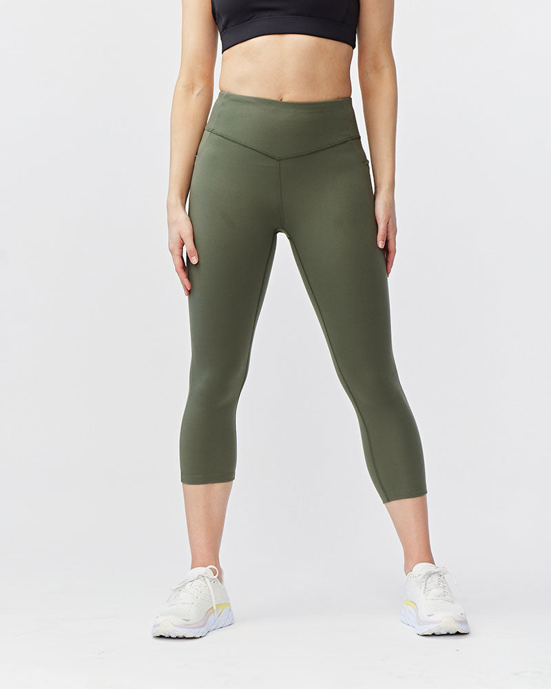 Go Again Women's Cropped Leggings Length 21
