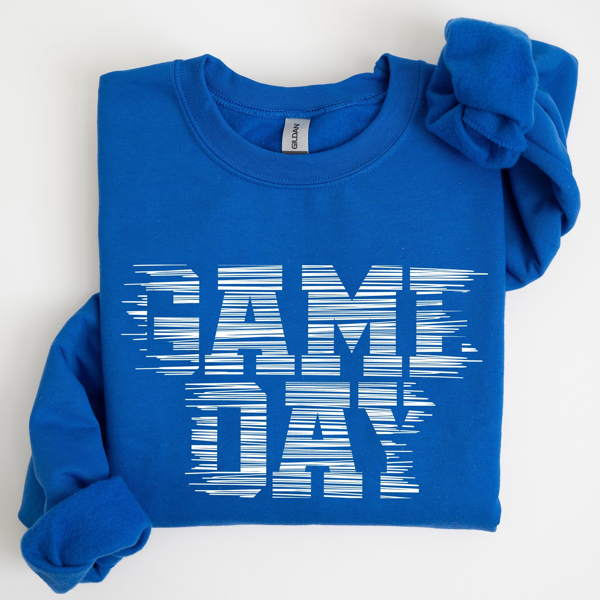 Game Day Vintage Football Sports Big Game Touchdown Tailgate Party Crew Sweatshirt
