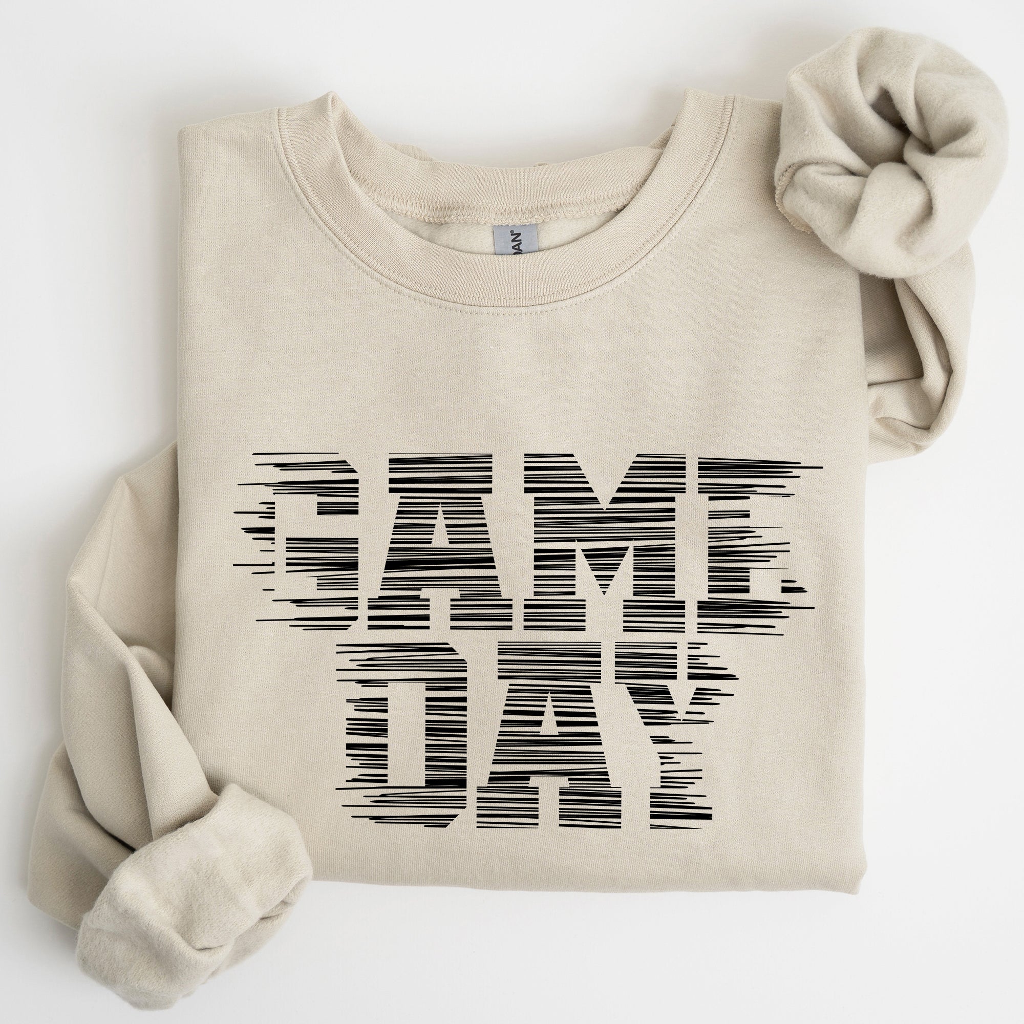 Game Day Vintage Football Sports Big Game Touchdown Tailgate Party Crew Sweatshirt