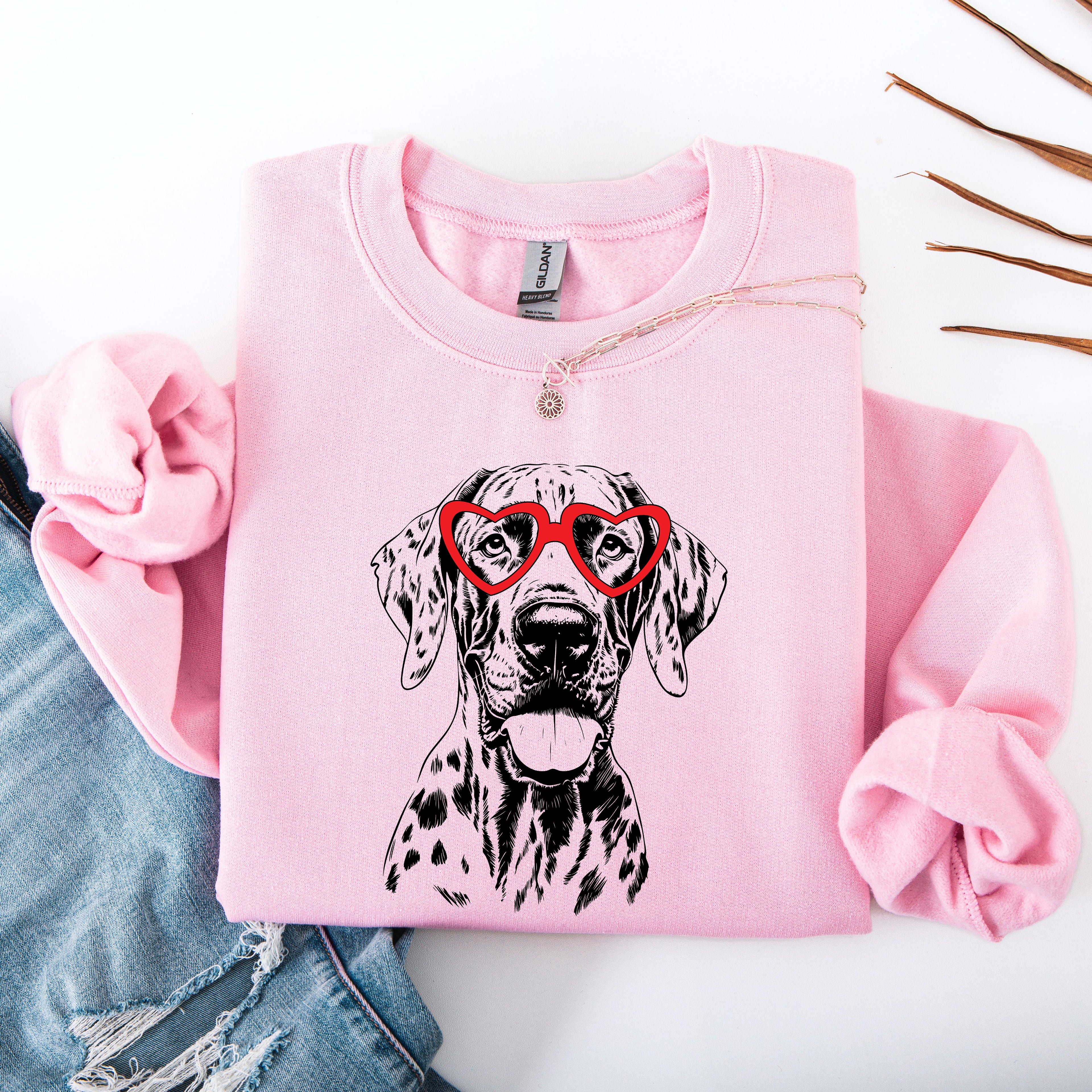 Great Dane Dog Lover Premium Cotton Blend Cozy Graphic For Pet Lovers Everyday Sweatshirt