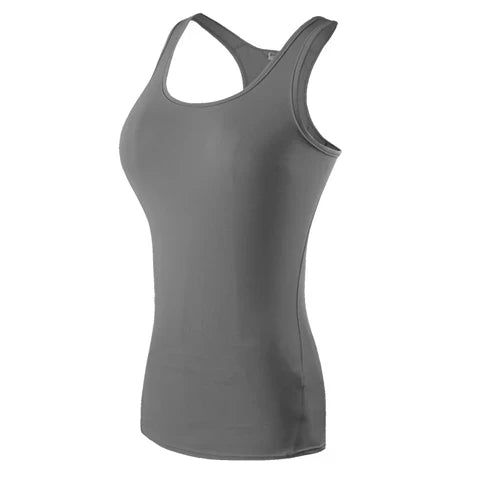 Women Sport tank Tops For Gym Vest Top Fitness Sleeveless T Shirt Sports Wear tank top Clothes Gym Vest Running workout