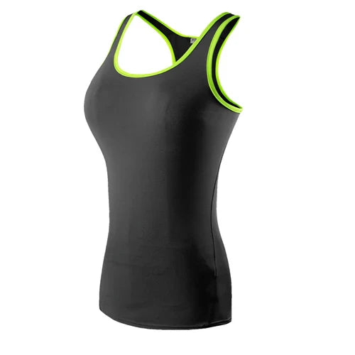 Women Sport tank Tops For Gym Vest Top Fitness Sleeveless T Shirt Sports Wear tank top Clothes Gym Vest Running workout