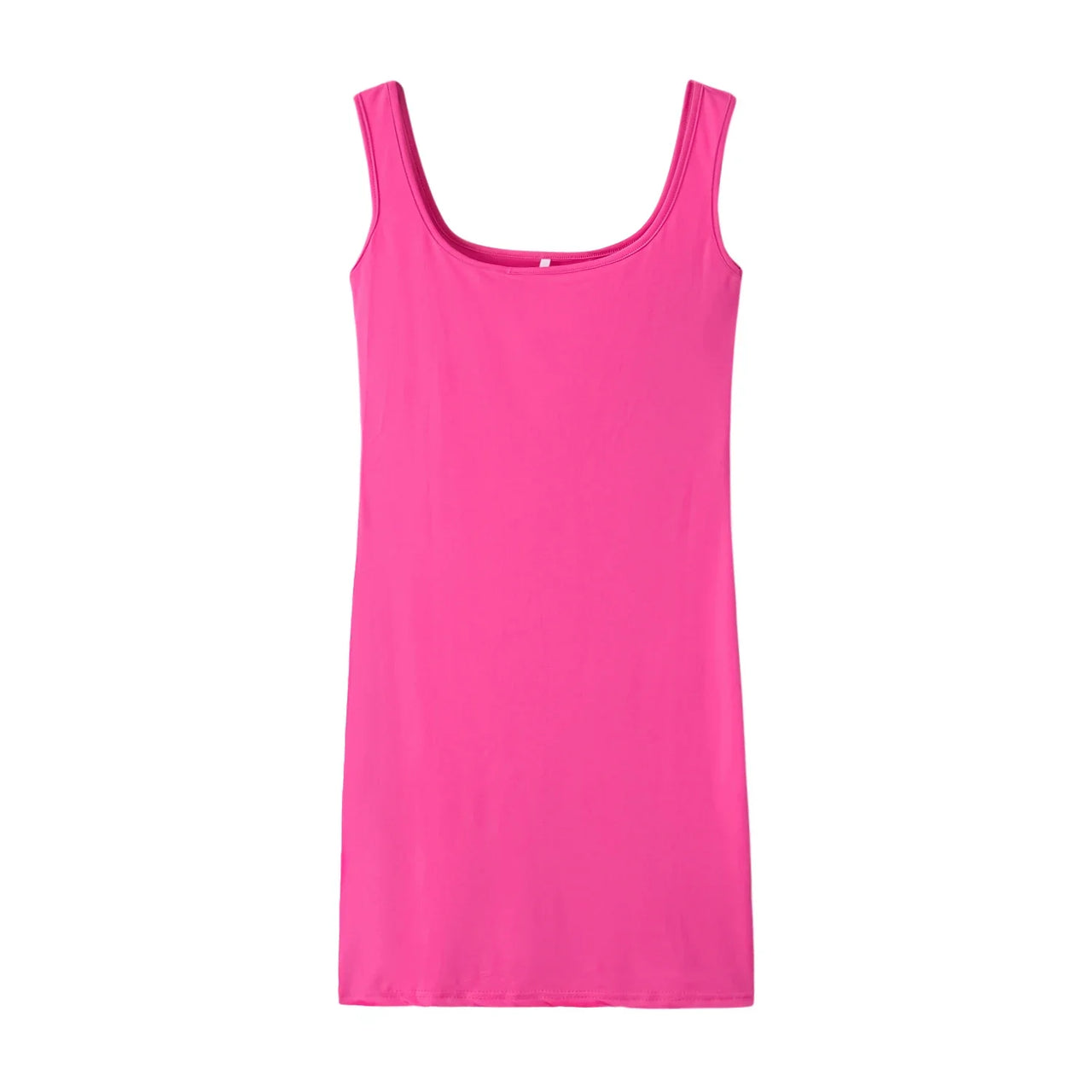 2023 Summer New Women's Solid Color Strap Casual Dress