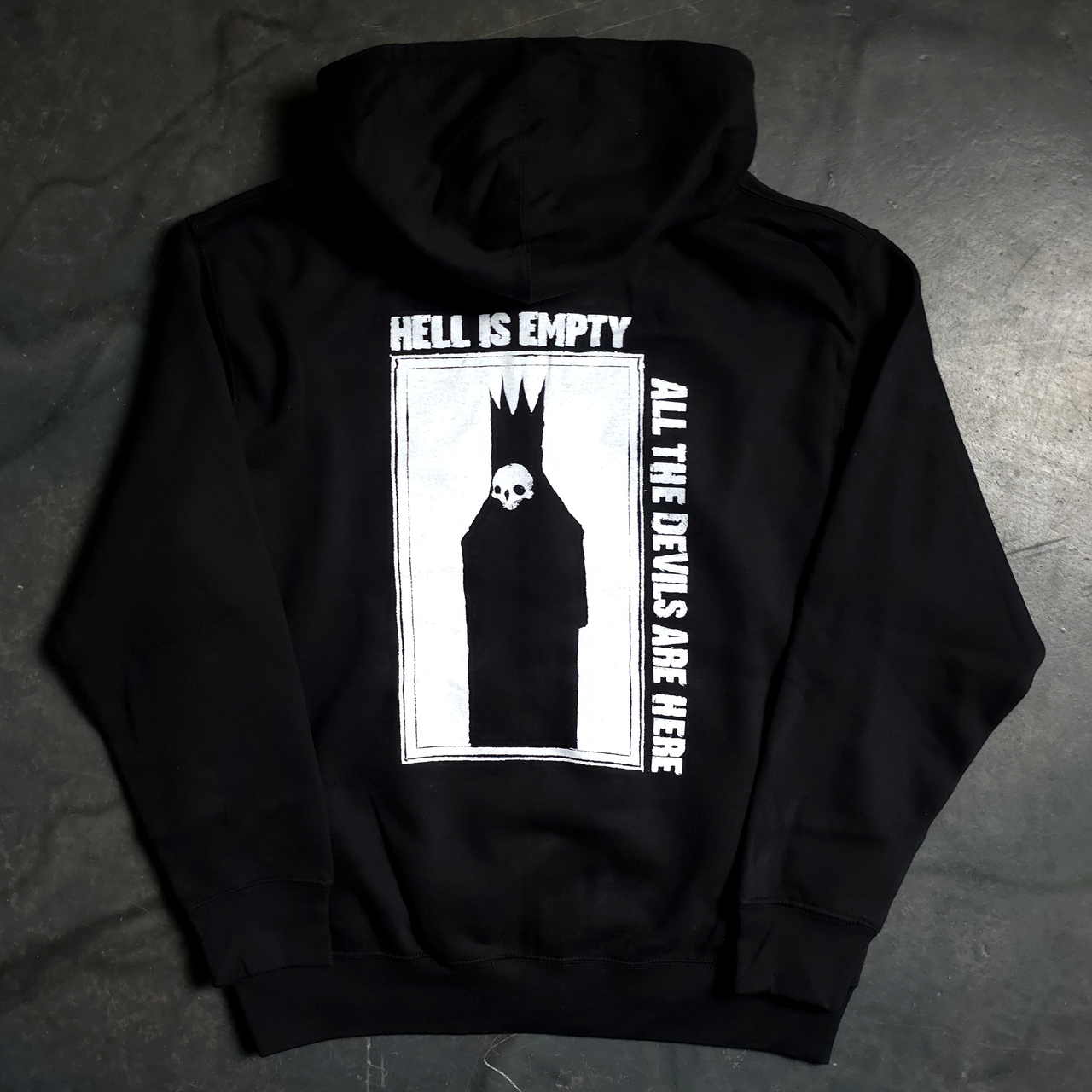 Hell is Empty Zip Up Hoodie