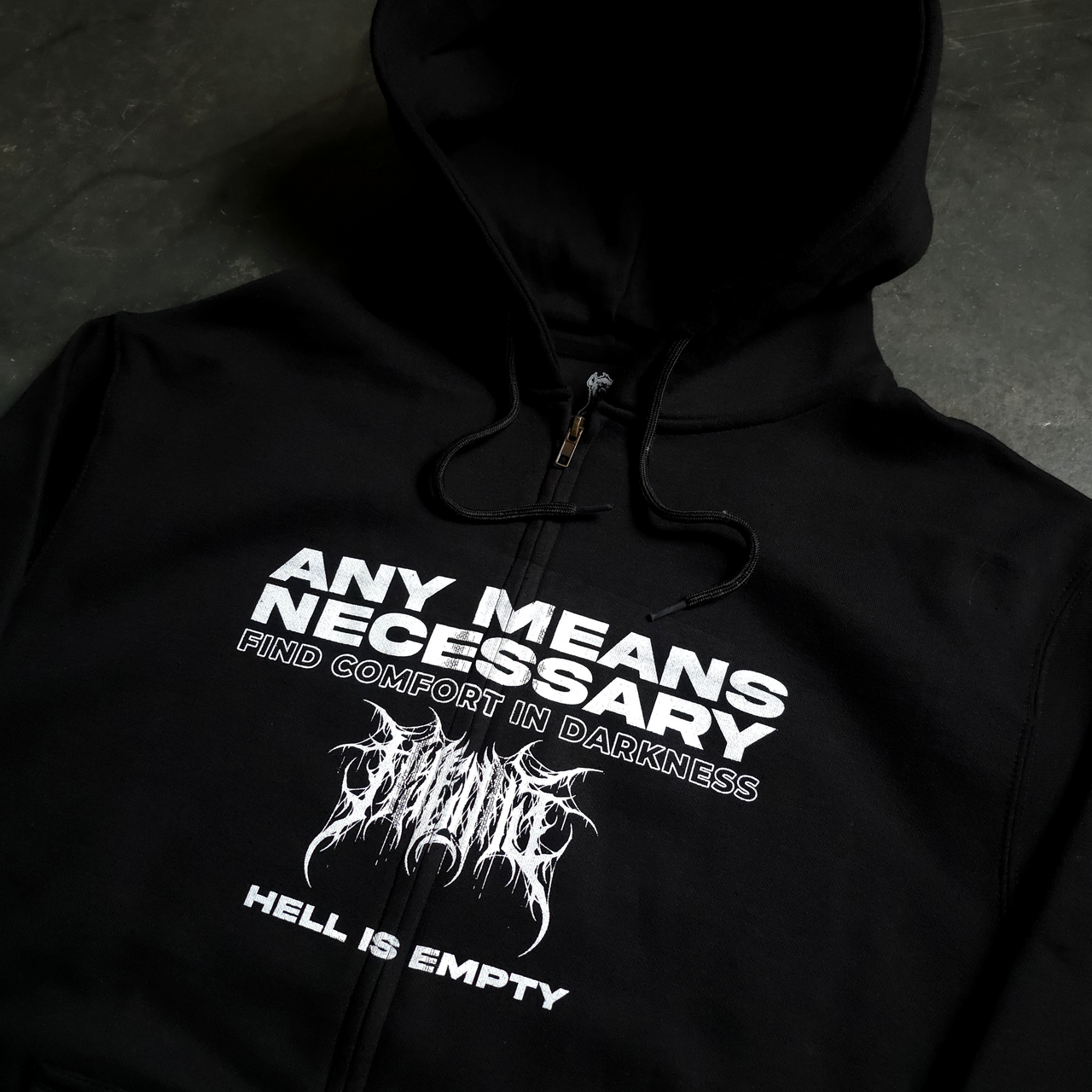 Hell is Empty Zip Up Hoodie