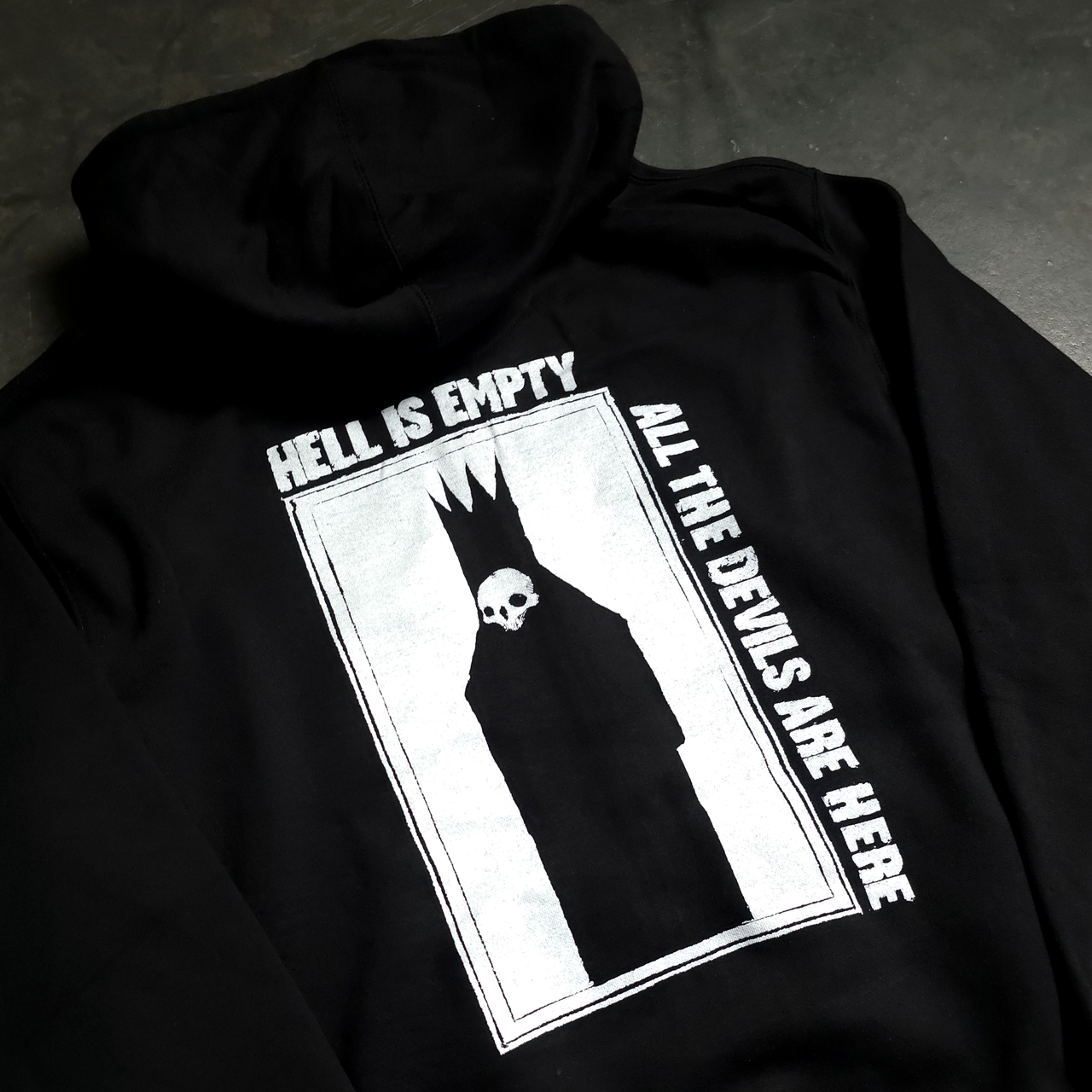 Hell is Empty Zip Up Hoodie