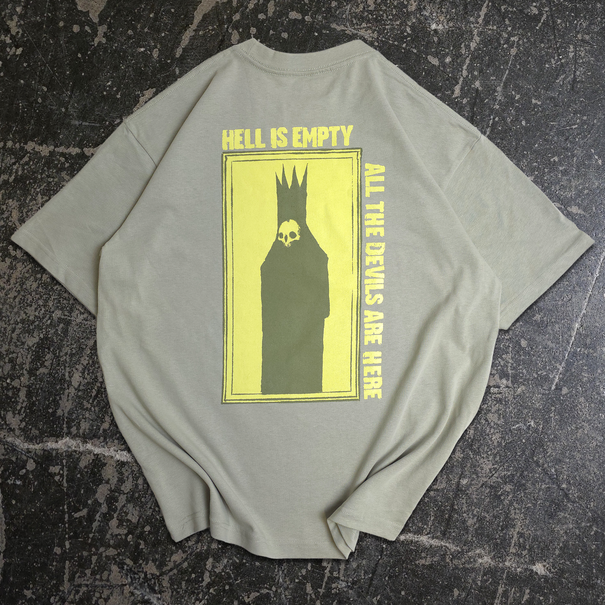 Hell is Empty T-Shirt Sage
