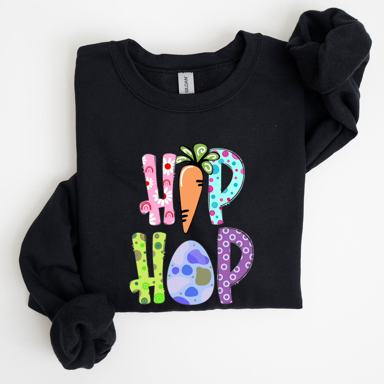Hip Hop Easter Colorful Graffiti Streetwear Inspired Urban Art Fusion Edition For Bold City Fashion Sweatshirt