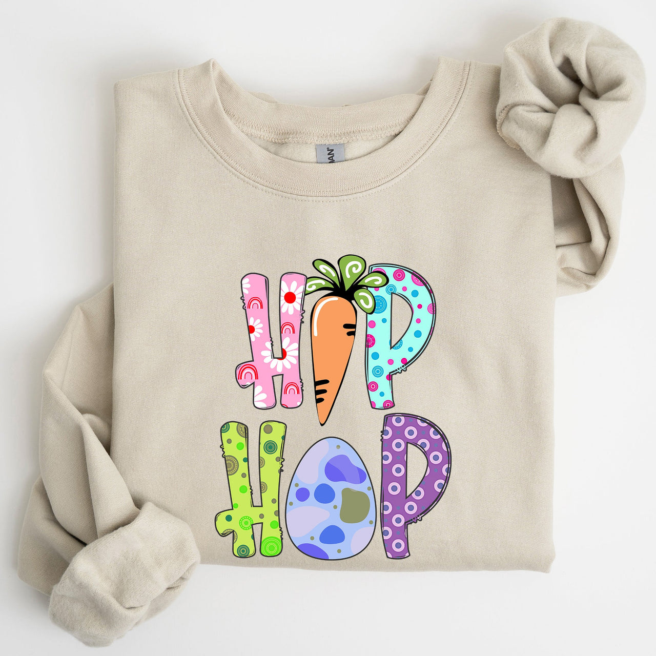 Hip Hop Easter Colorful Graffiti Streetwear Inspired Urban Art Fusion Edition For Bold City Fashion Sweatshirt