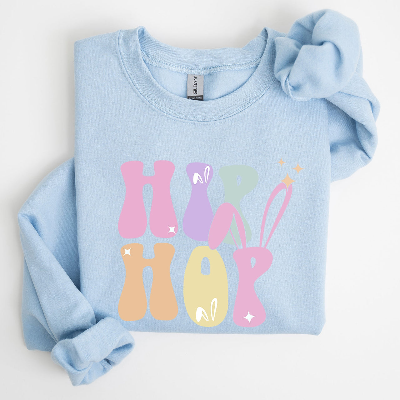 Hip Hop Retro Easter Bunny Rabbit Nostalgic Graphic Print Edition Limited Collection Sweatshirt