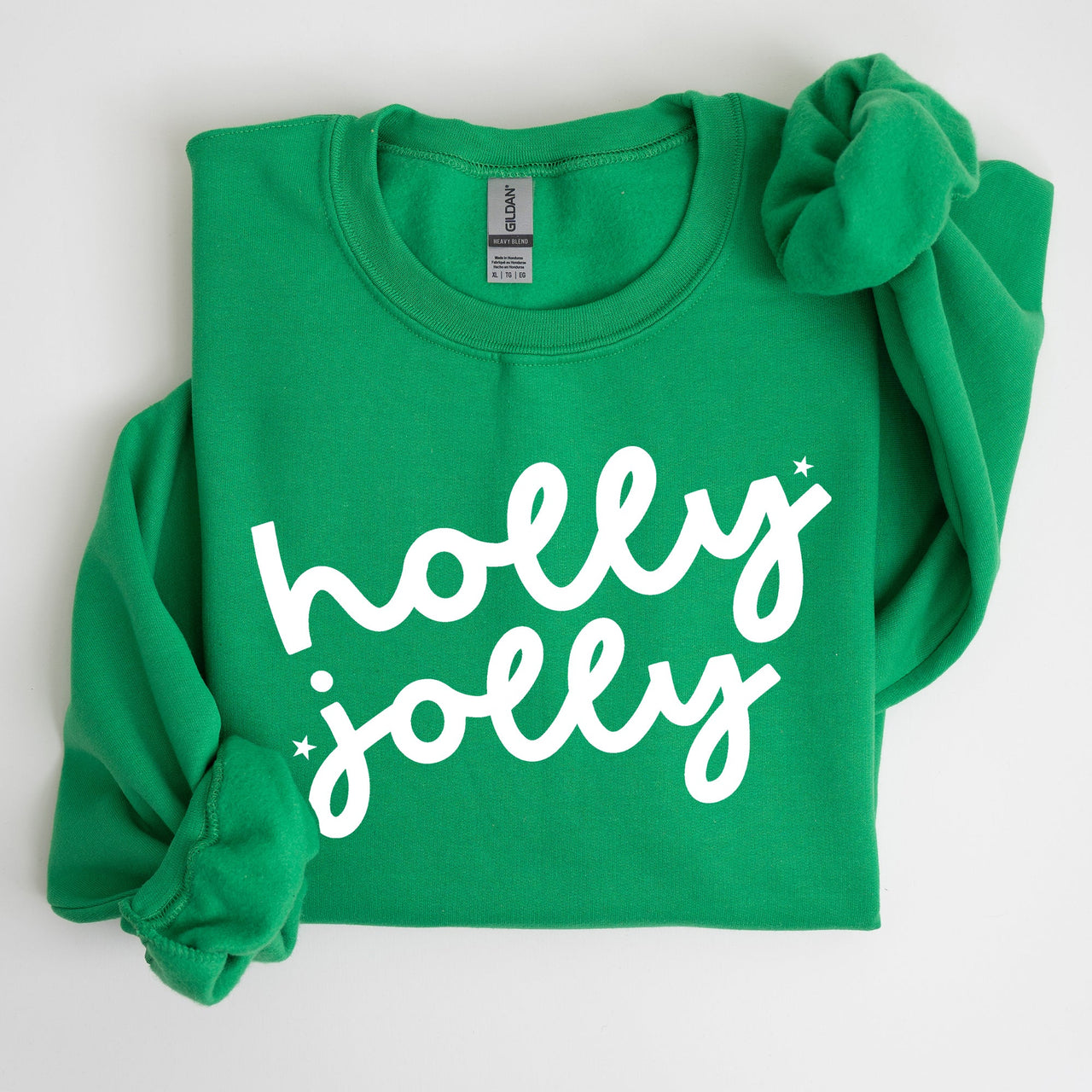 Holly Jolly Retro Christmas Classic Winter Santa Xmas Holiday Edition Sweatshirt