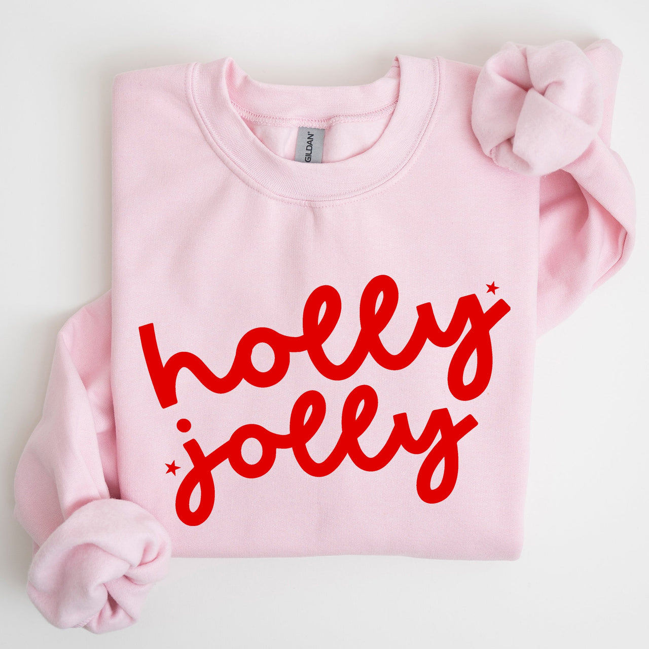 Holly Jolly Retro Christmas Classic Winter Santa Xmas Holiday Edition Sweatshirt