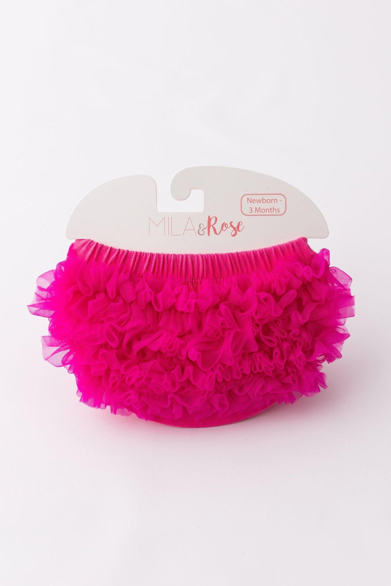Hot Pink Ruffle Bum Bloomer