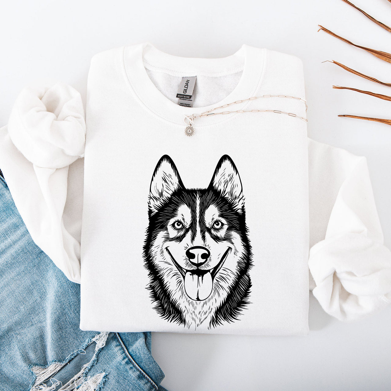 Husky Dog Lover Enthusiast Collection For Pet Parents And Husky Fans Worldwide Sweatshirt