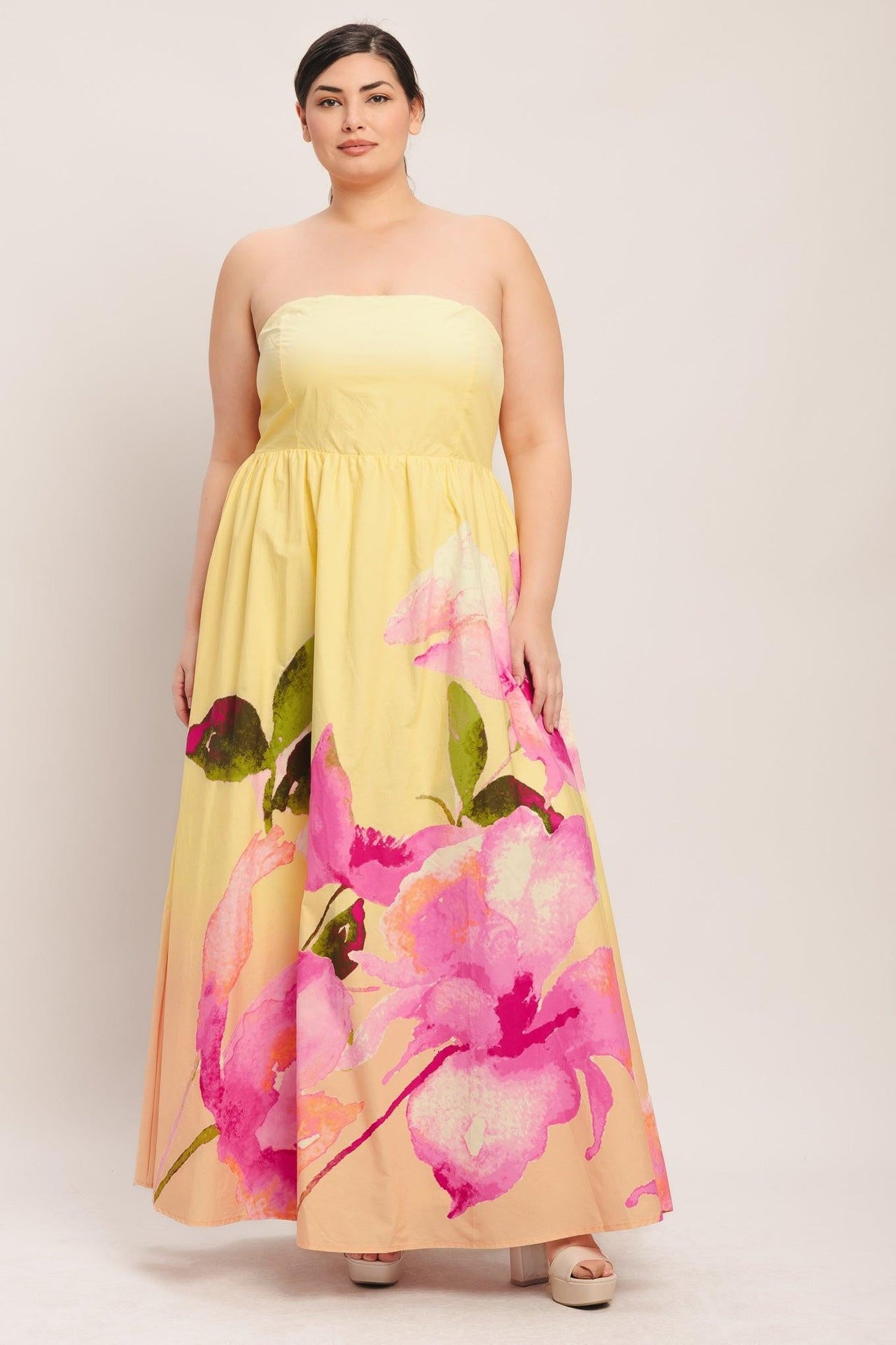 DREAMY OMBRE WOVEN MAXI DRESS