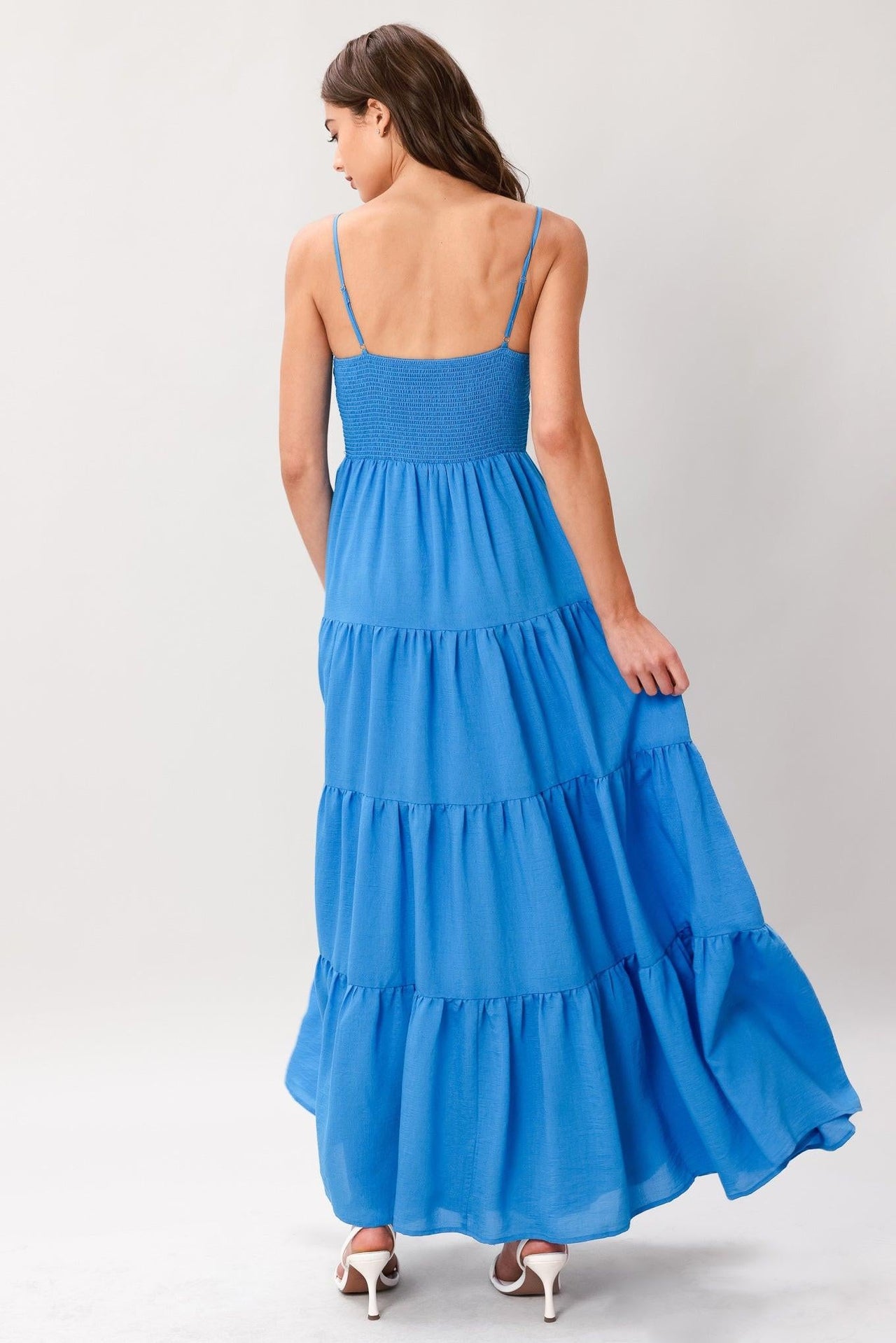NOMAD BLOOM WOVEN MAXI DRESS