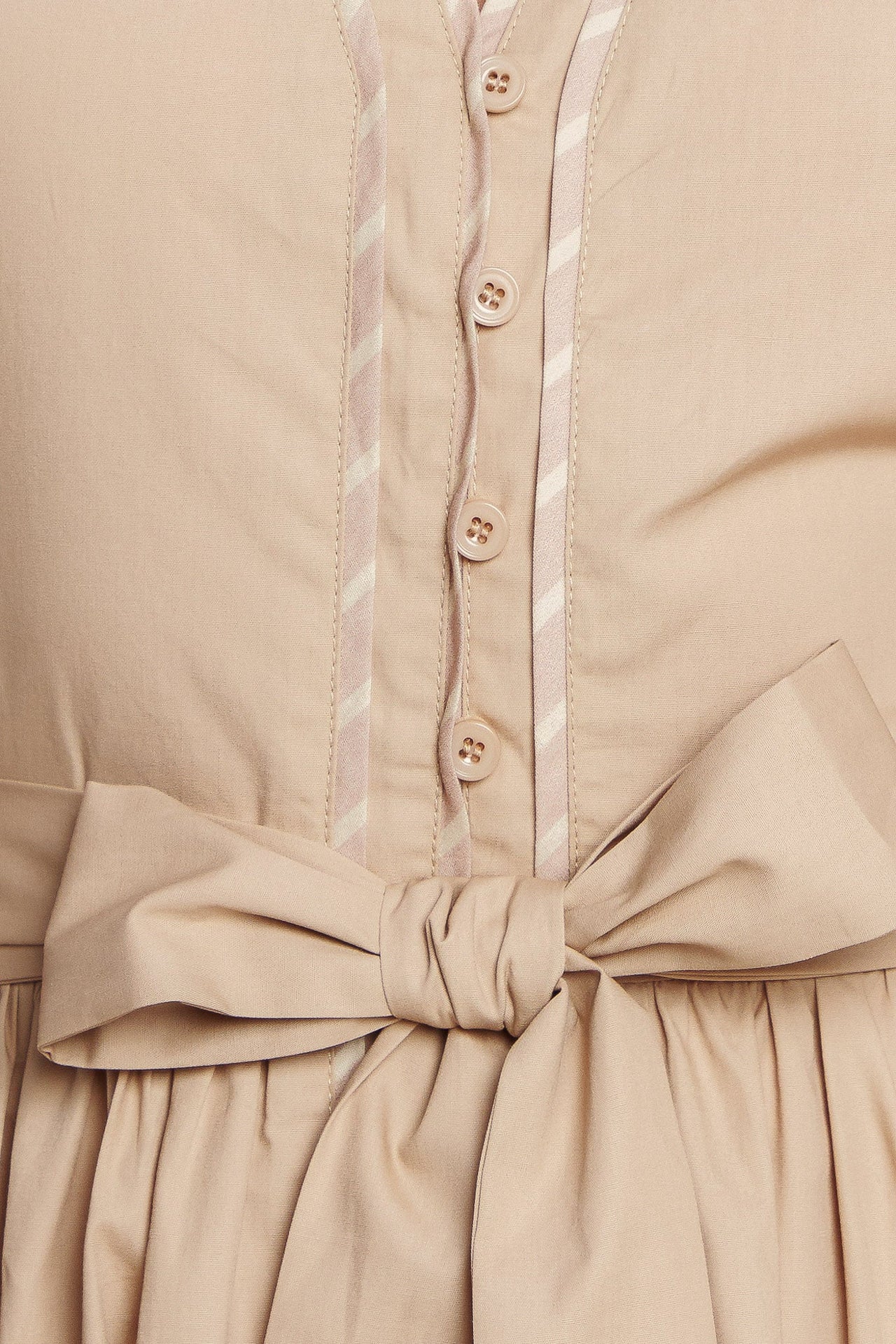 RESORT ESCAPE WOVEN MIDI DRESS