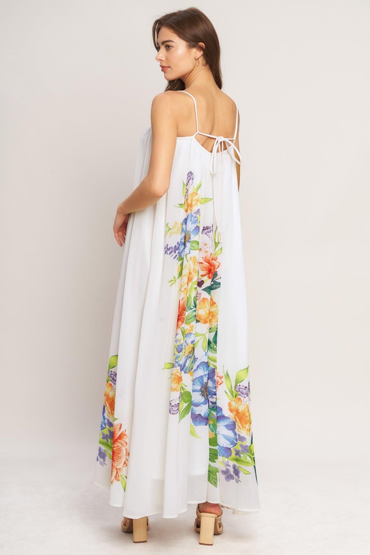 GARDEN AIR WOVEN ANKLE DRESS