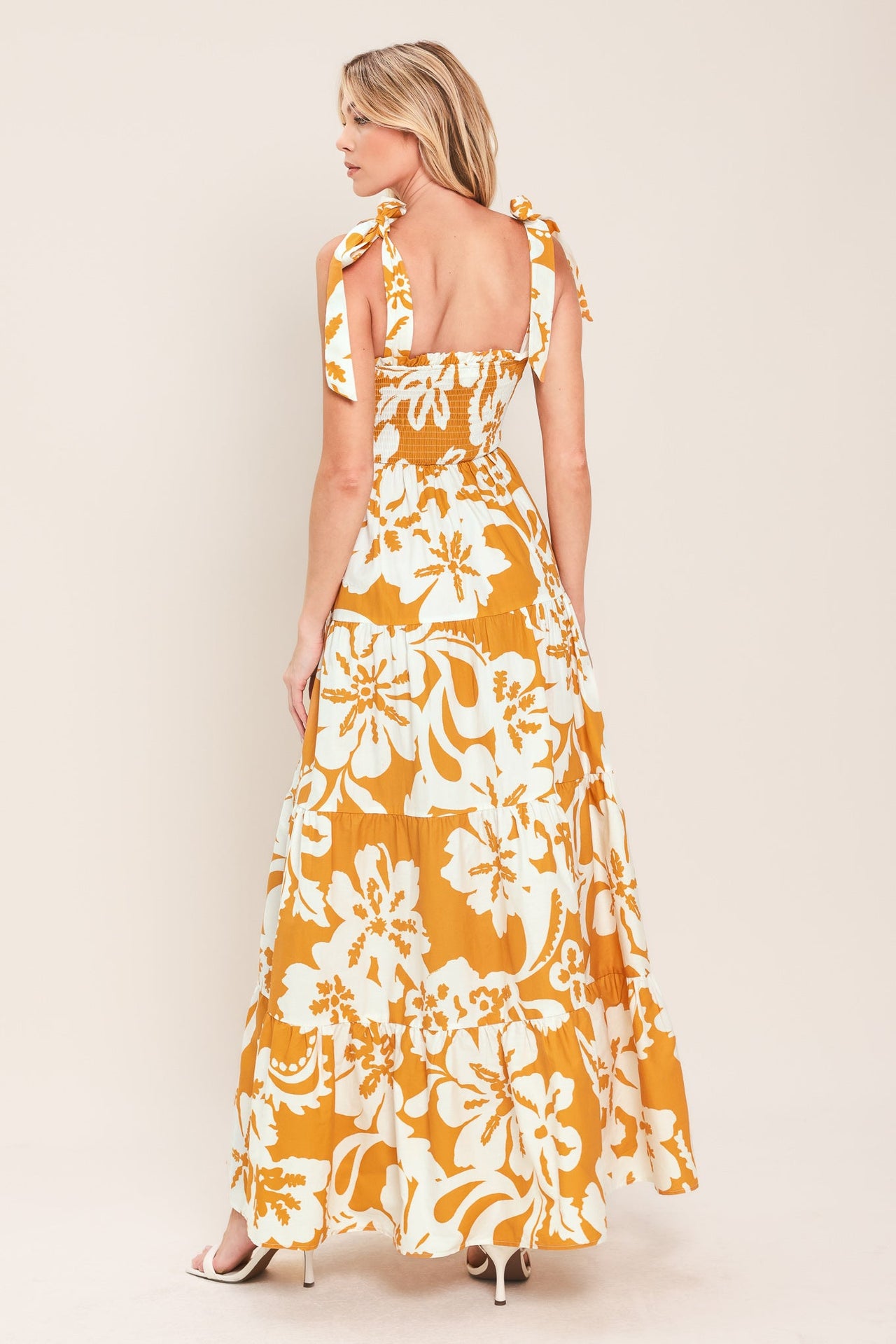 TROPICALLY YOURS WOVEN MAXI DRESS