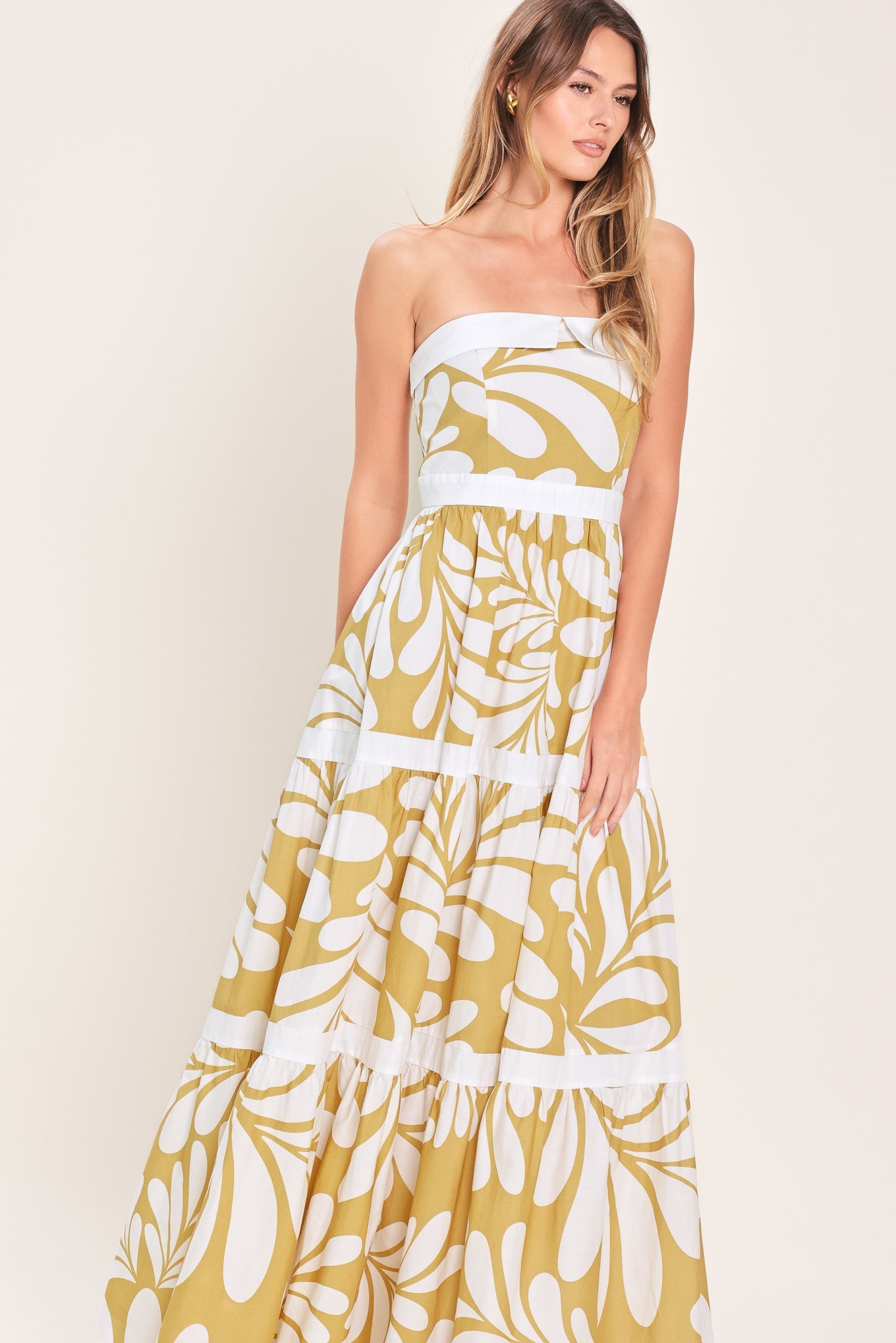 GOOD DAY WOVEN MAXI DRESS