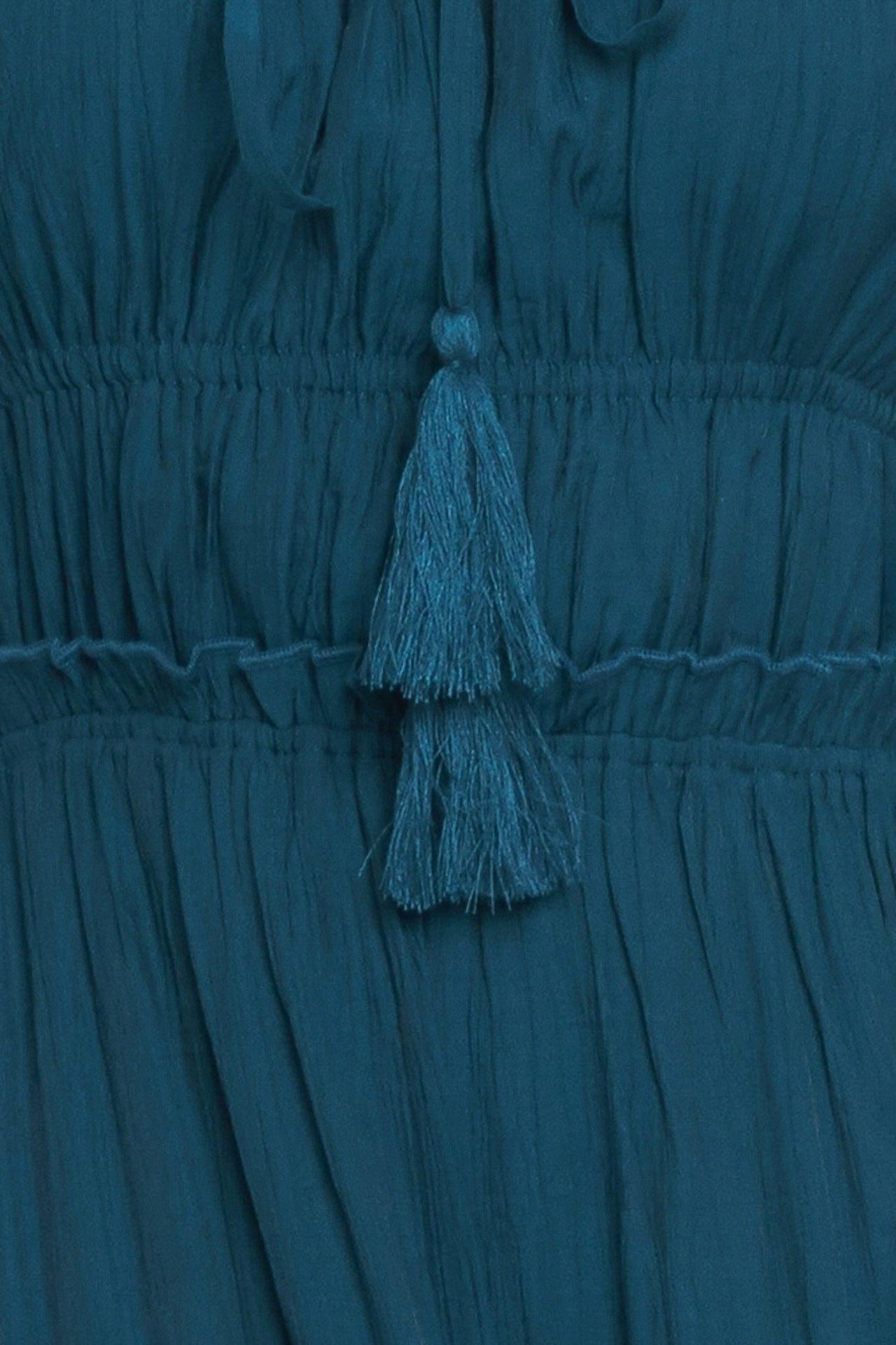 OCEAN BREEZE WOVEN MAXI DRESS