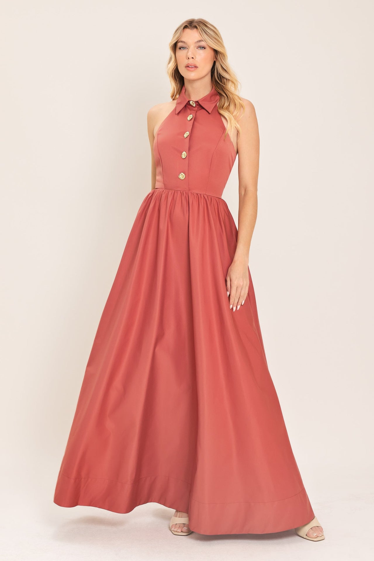 SIENNA SUN WOVEN MAXI DRESS