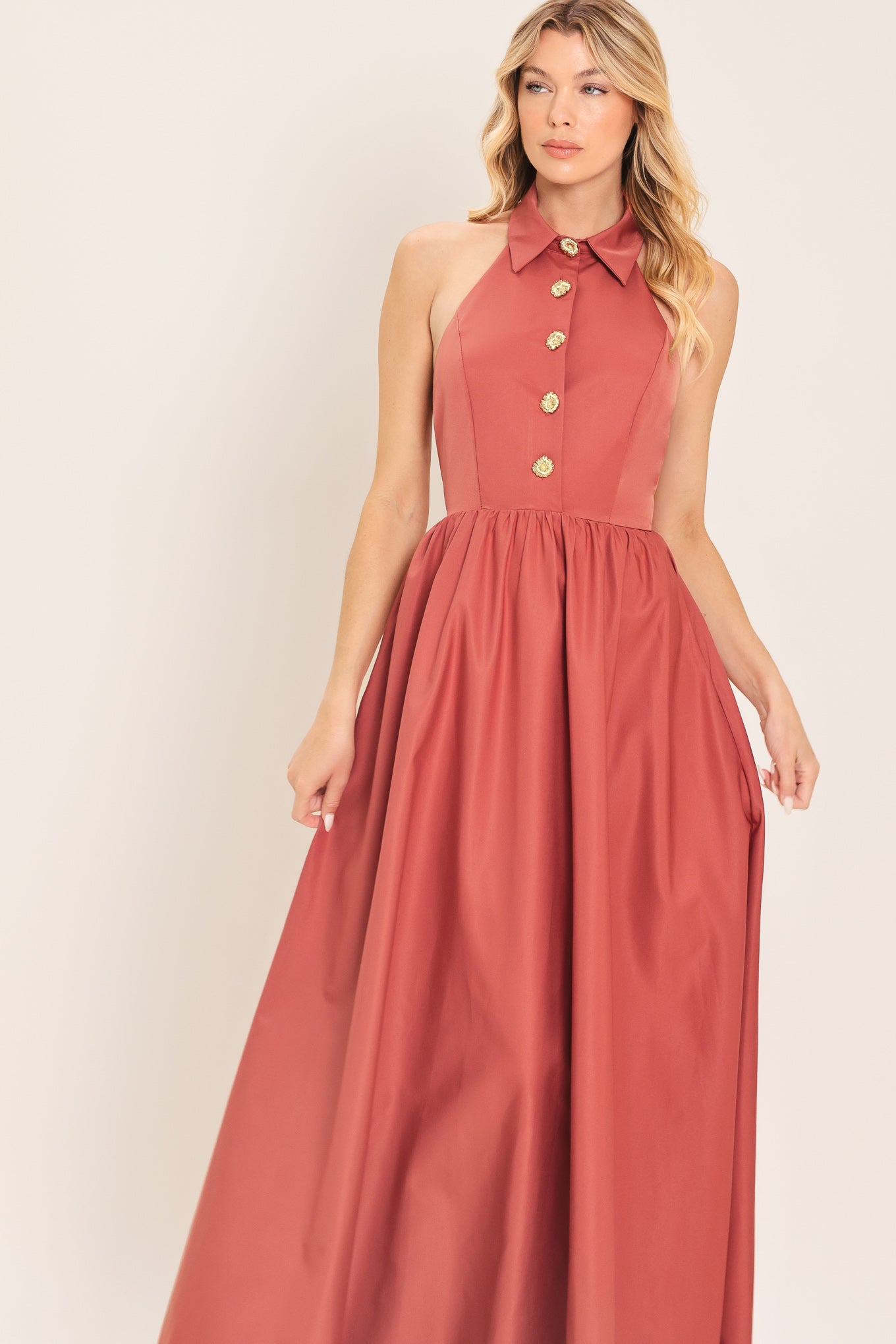 SIENNA SUN WOVEN MAXI DRESS