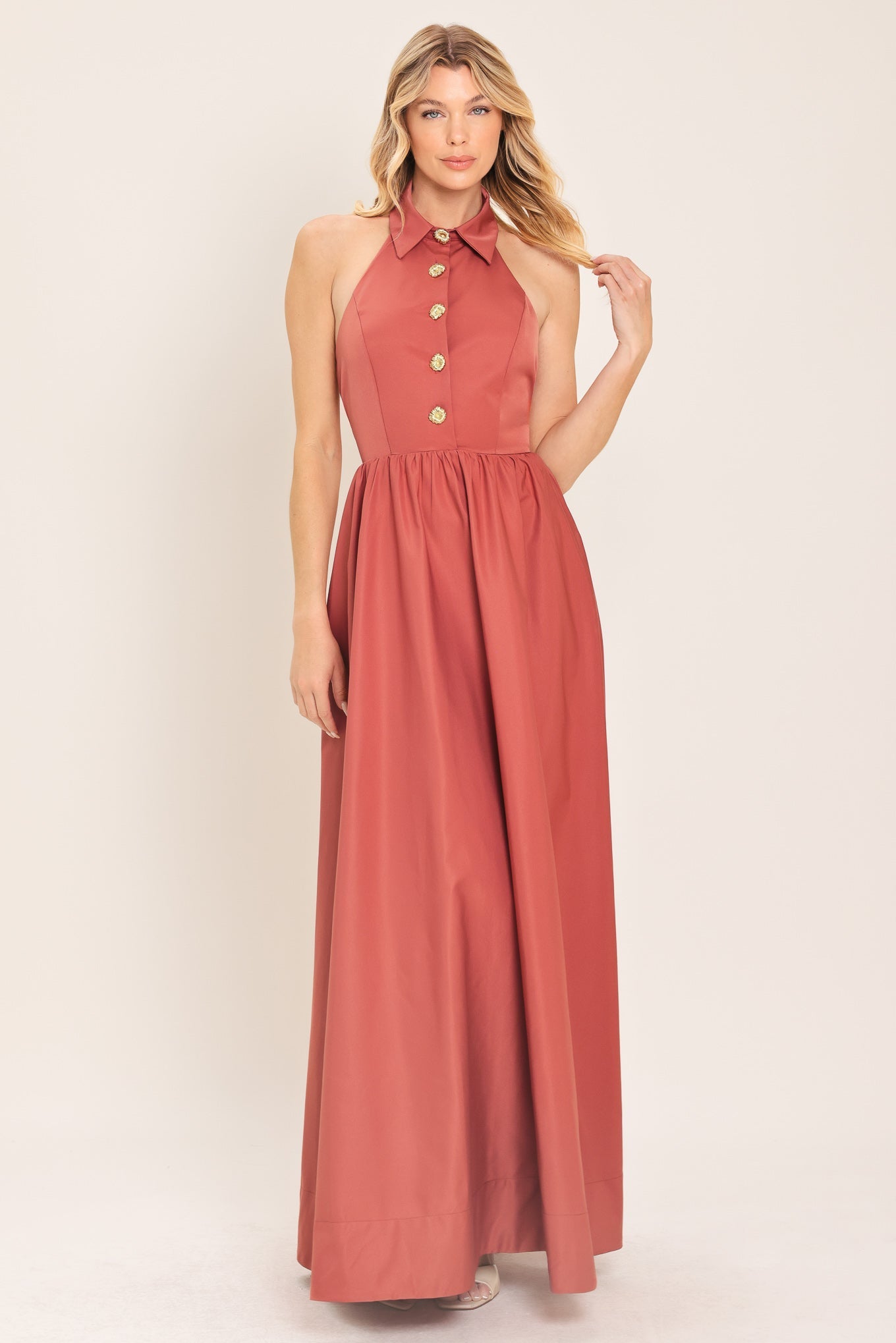SIENNA SUN WOVEN MAXI DRESS