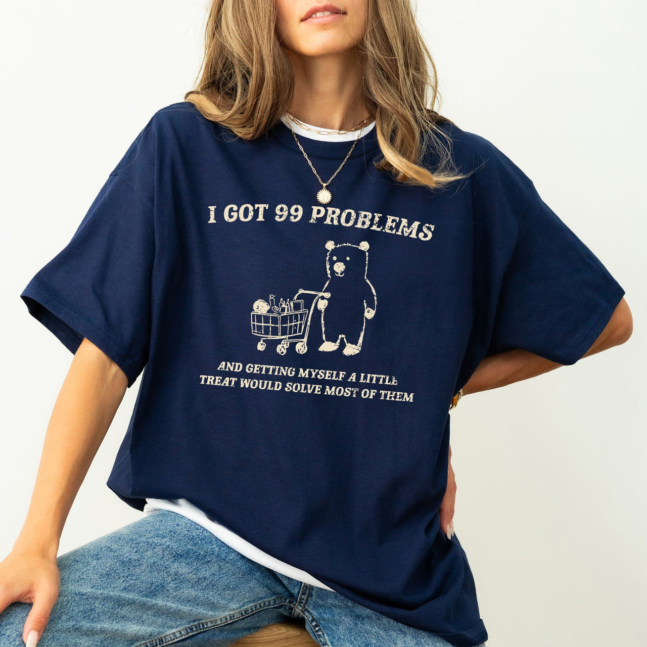 I Got 99 Problems Snack Bear Meme Design Edition For Meme Lovers Comfort Colors Tee
