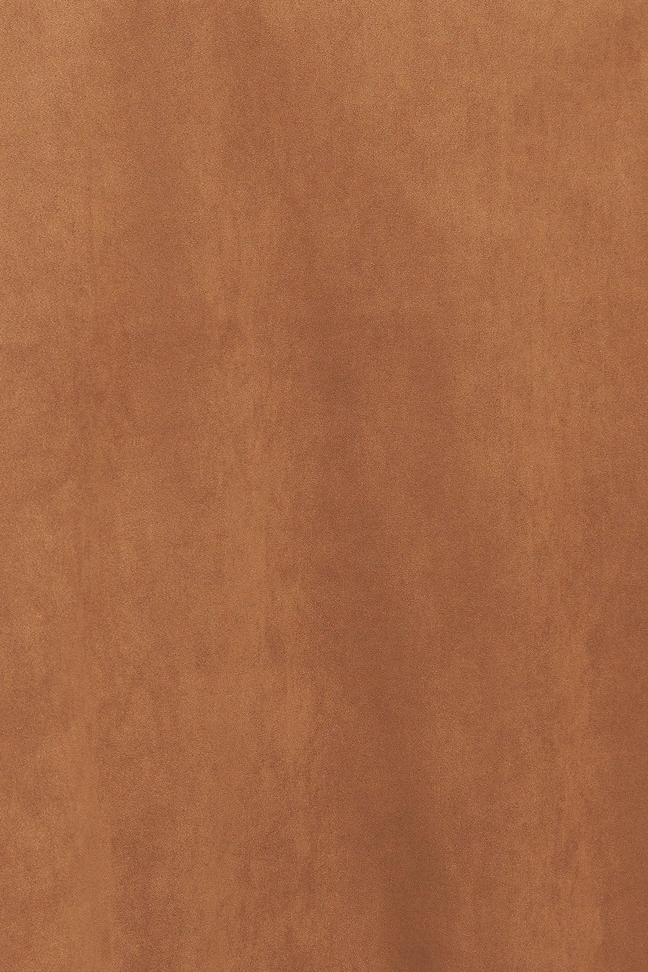 DESERT FLOWER FAUX SUEDE TOP