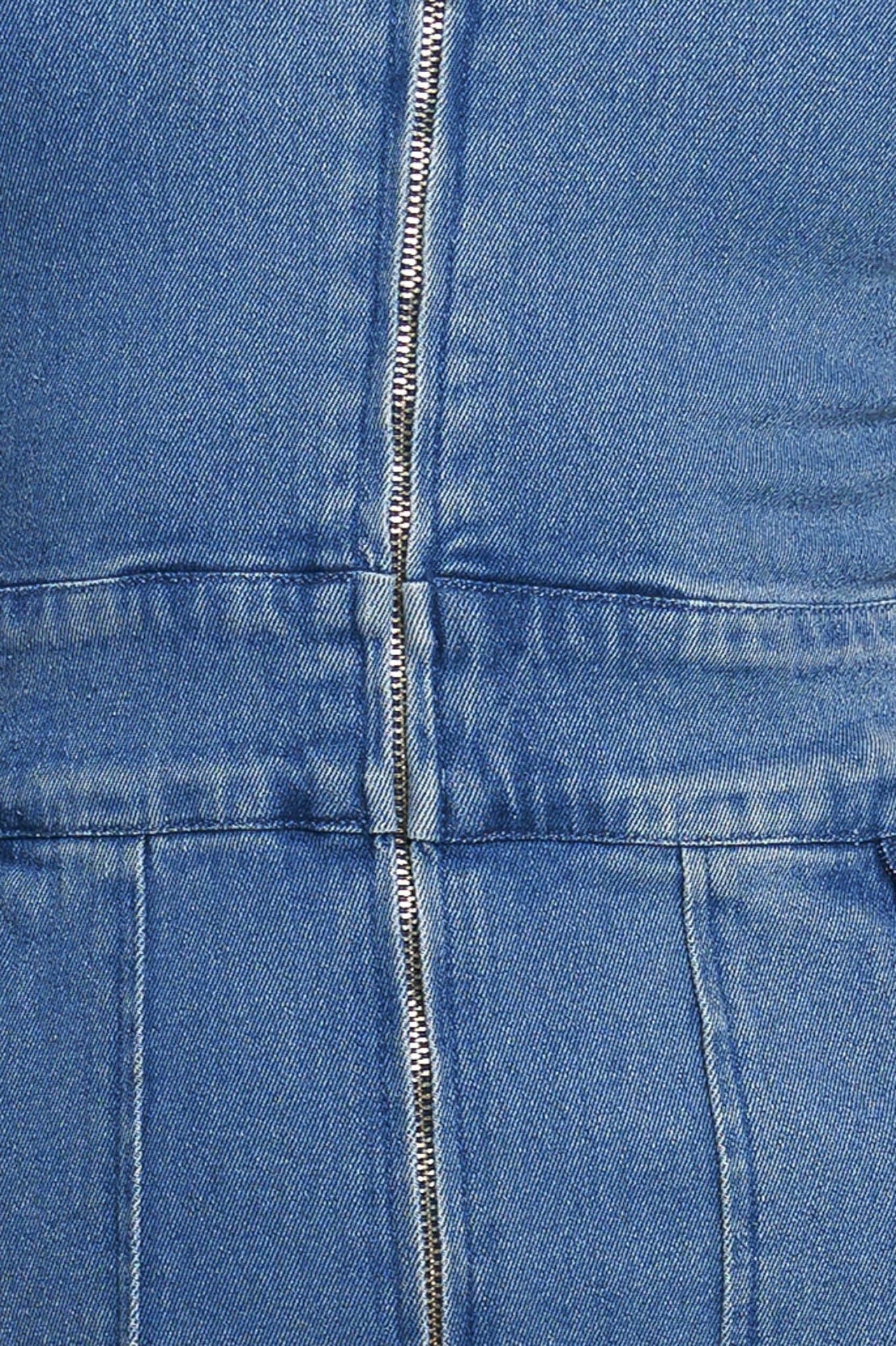 CATCH YOUR GAZE DENIM JUMPSUIT