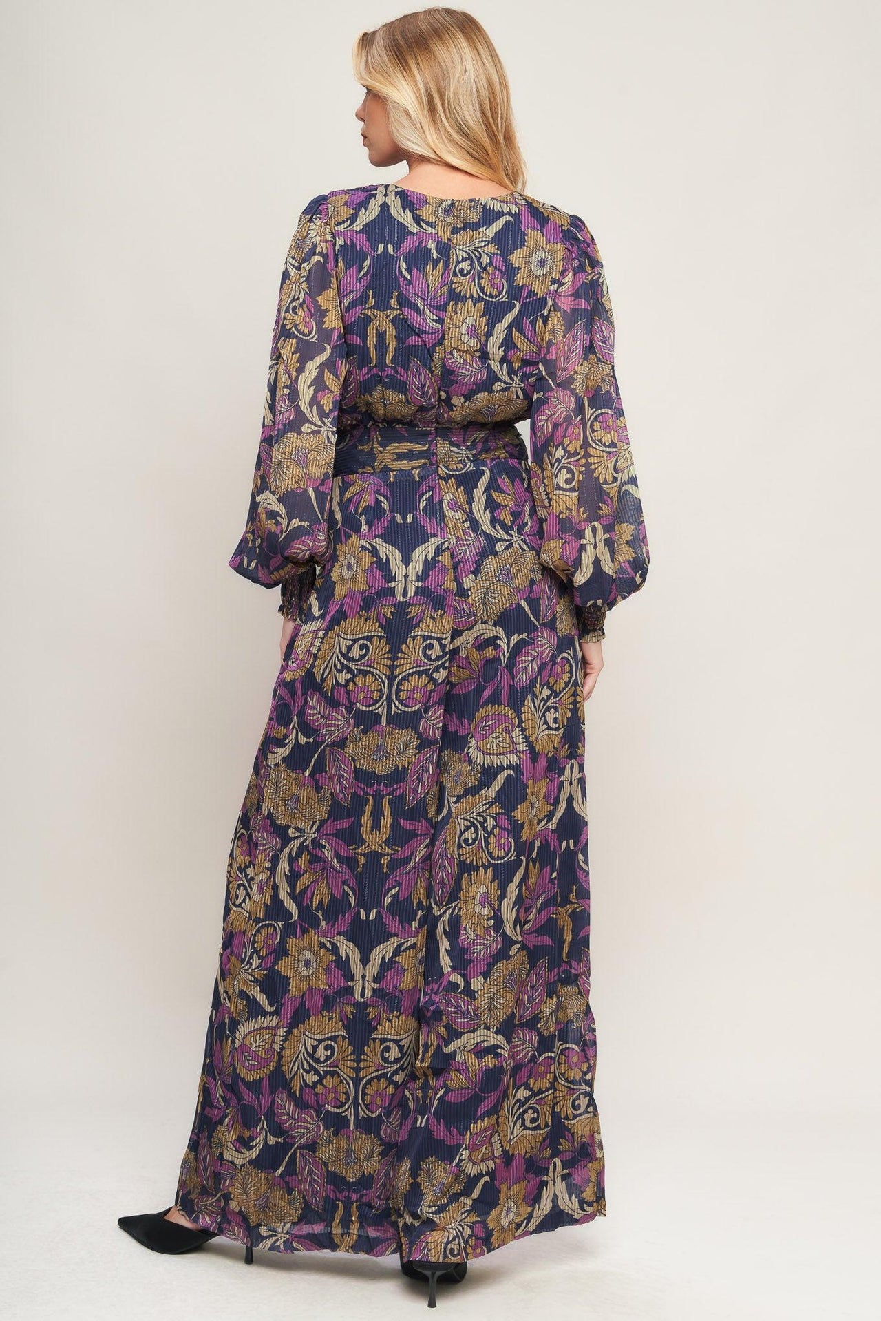 WHISPERING PINES WOVEN JUMPSUIT