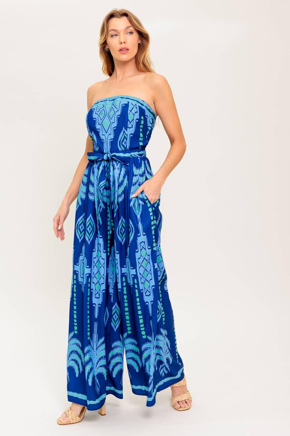 CHASING MAGIC WOVEN JUMPSUIT