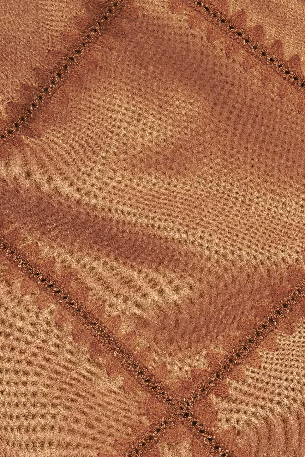 TERRA PATCH FAUX SUEDE SKORT