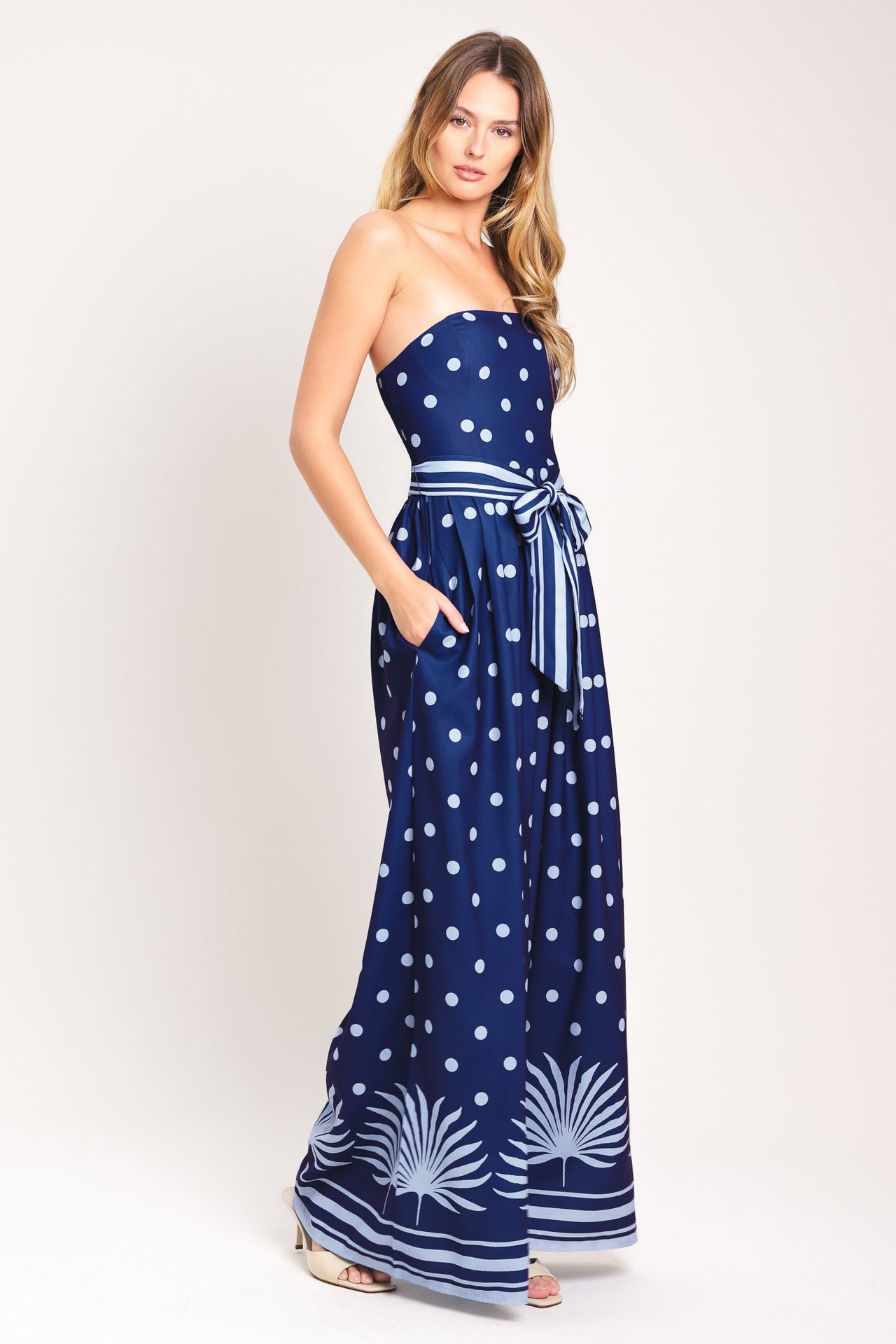 COASTAL SWAY WOVEN JUMPSUIT