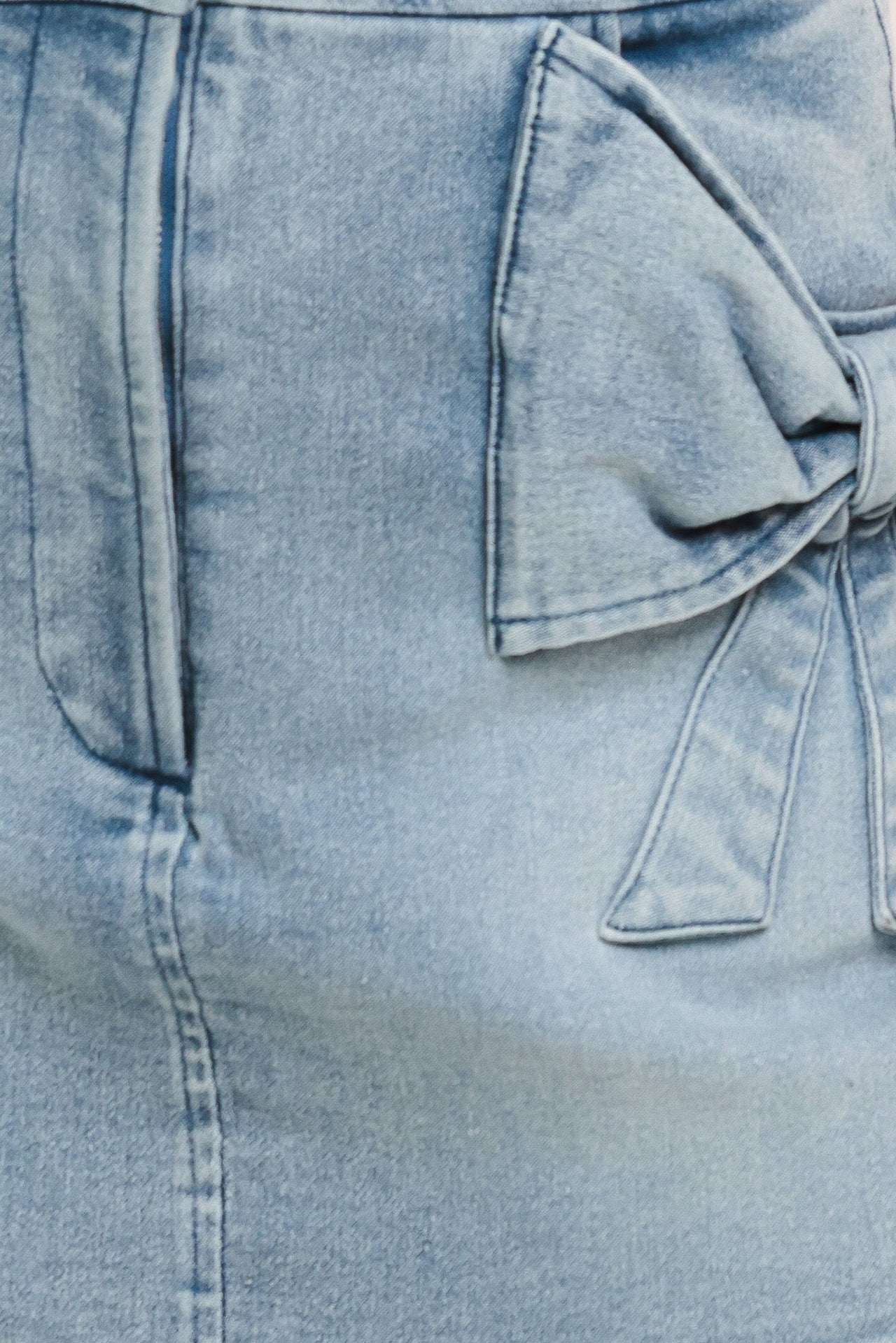 CUTE MOMENT DENIM SKORT