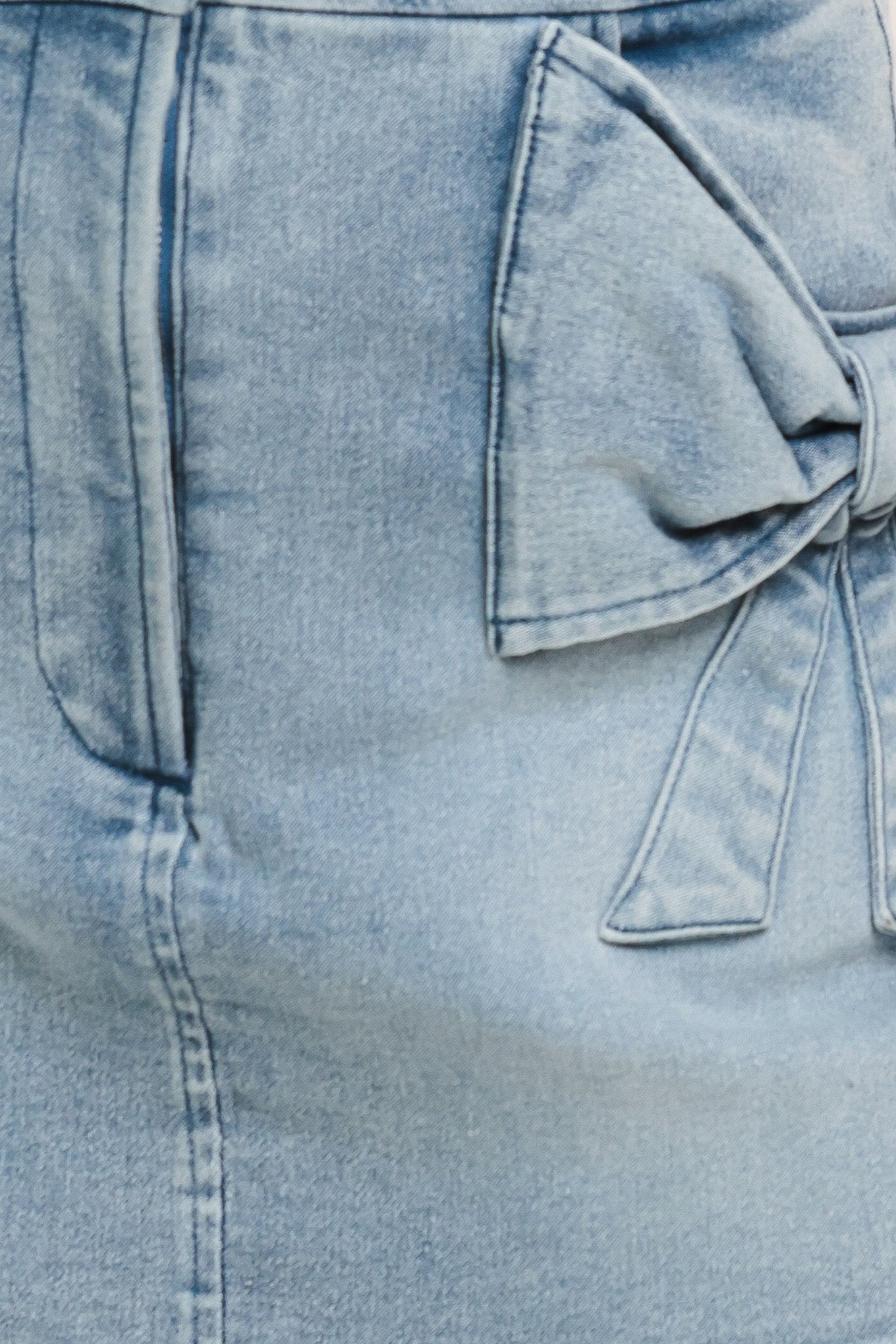 CUTE MOMENT DENIM SKORT